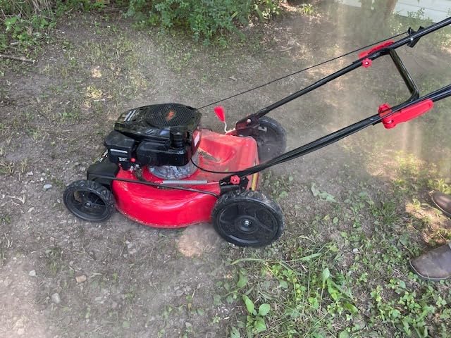 PowerSmart 21-Inch Gas Lawn Mower, 144cc 4-Cycle OHV Engine, Push Mower with Mulching & Side-Discharge, 6 Cutting Heights customer photo 2