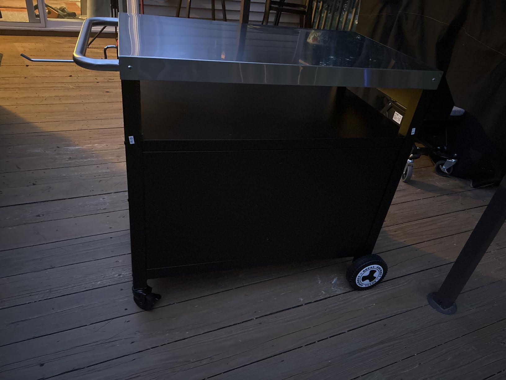 PC3403S Outdoor Grill Cart with Wheels Black customer photo 2