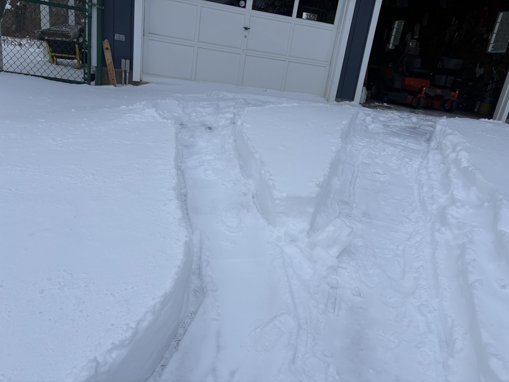 SENIX 40V 21-Inch Cordless Snow Blower with Variable-Speed Steel Auger customer photo 2