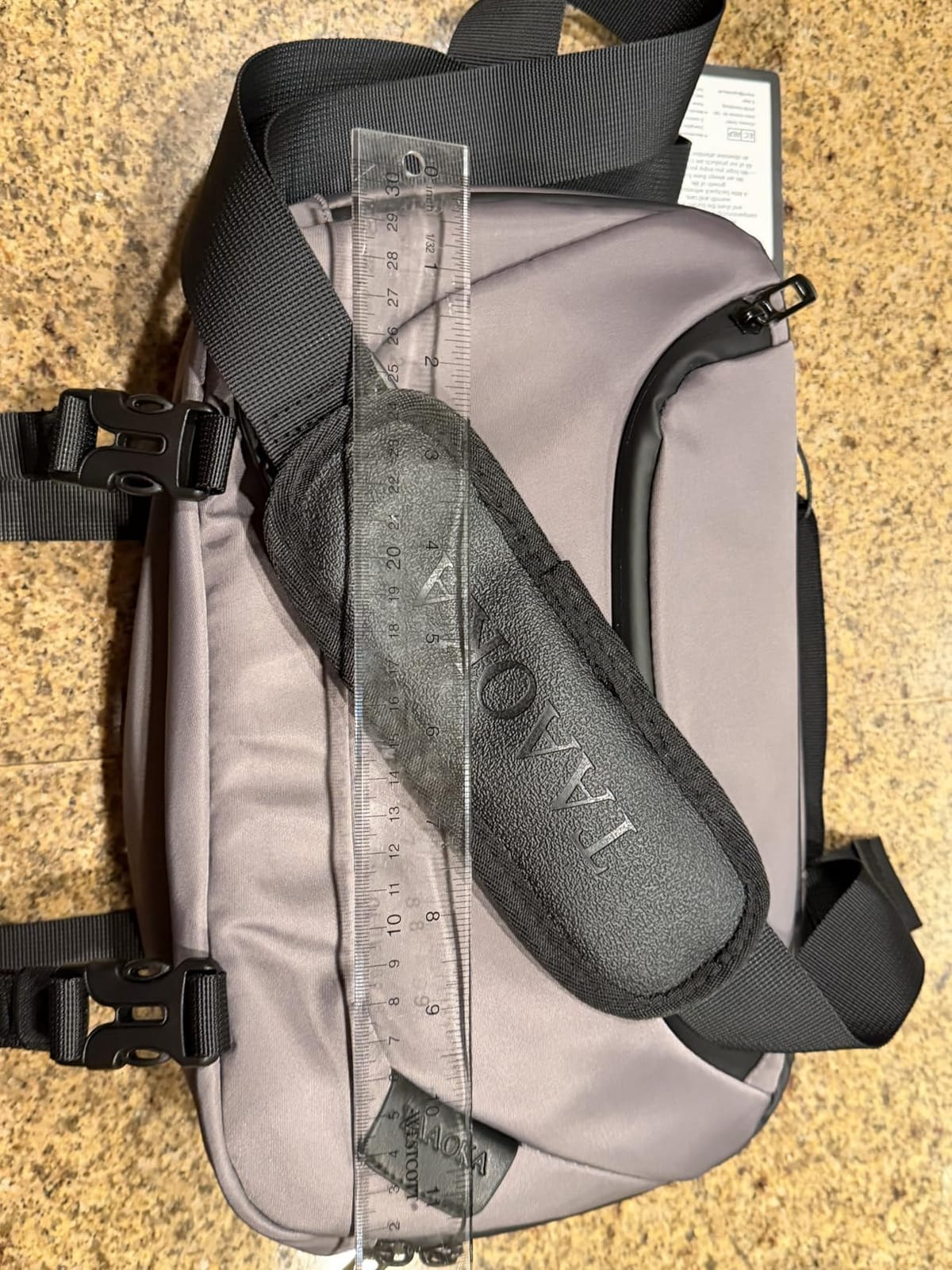 TAAOKA Camera Sling Bag,Travel Waterproof Camera Case with Tripod Holder,Lightweight DSLR/SLR/Mirrorless Small Camera Bags Crossbody for photographers (Dark Green) customer photo 1