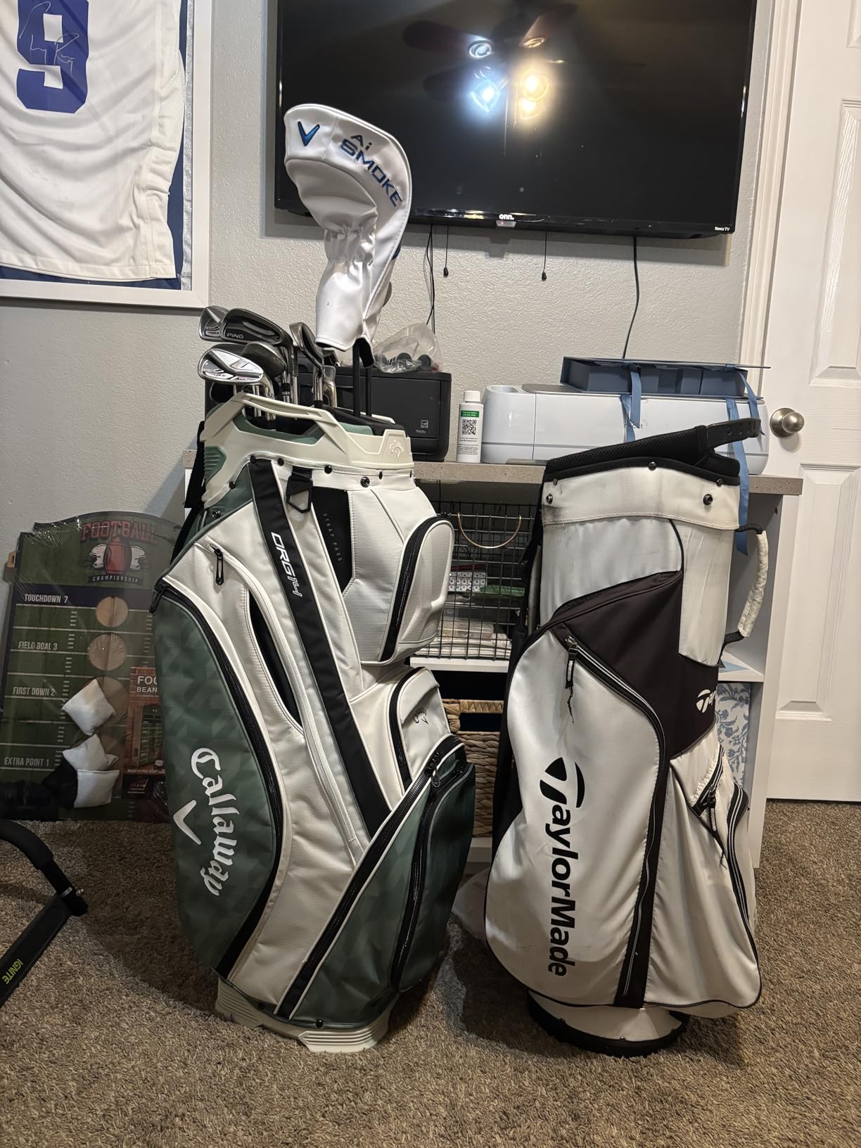 Callaway Golf ORG 14 Cart Bag (Navy/Flow Yellow) customer photo 2