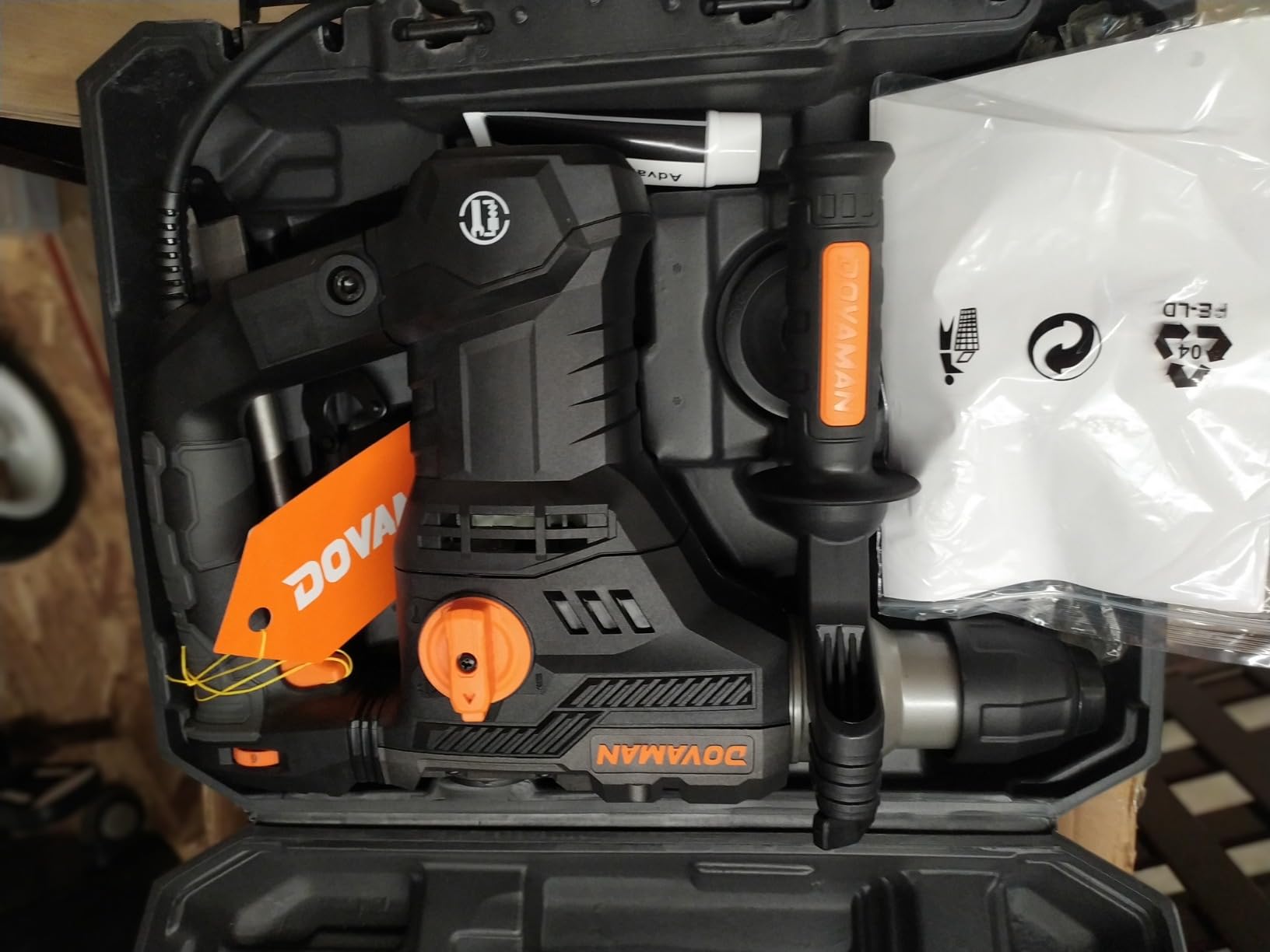 1-9/16'' SDS Rotary Hammer Drill, 12.5Amp Heavy Duty Rotary Hammer customer photo 1