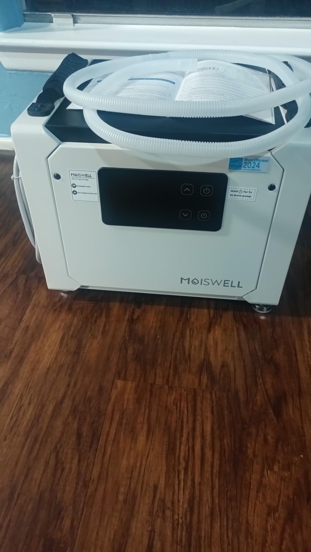 70 Pints Commercial Dehumidifier with Pump for Crawlspace Basement customer photo 2