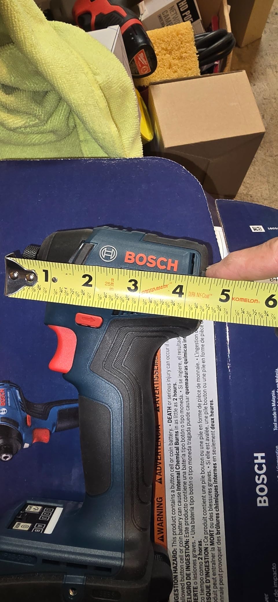 Bosch GDR18V-1950CN 18V Brushless Impact Driver (Bare Tool) customer photo 2