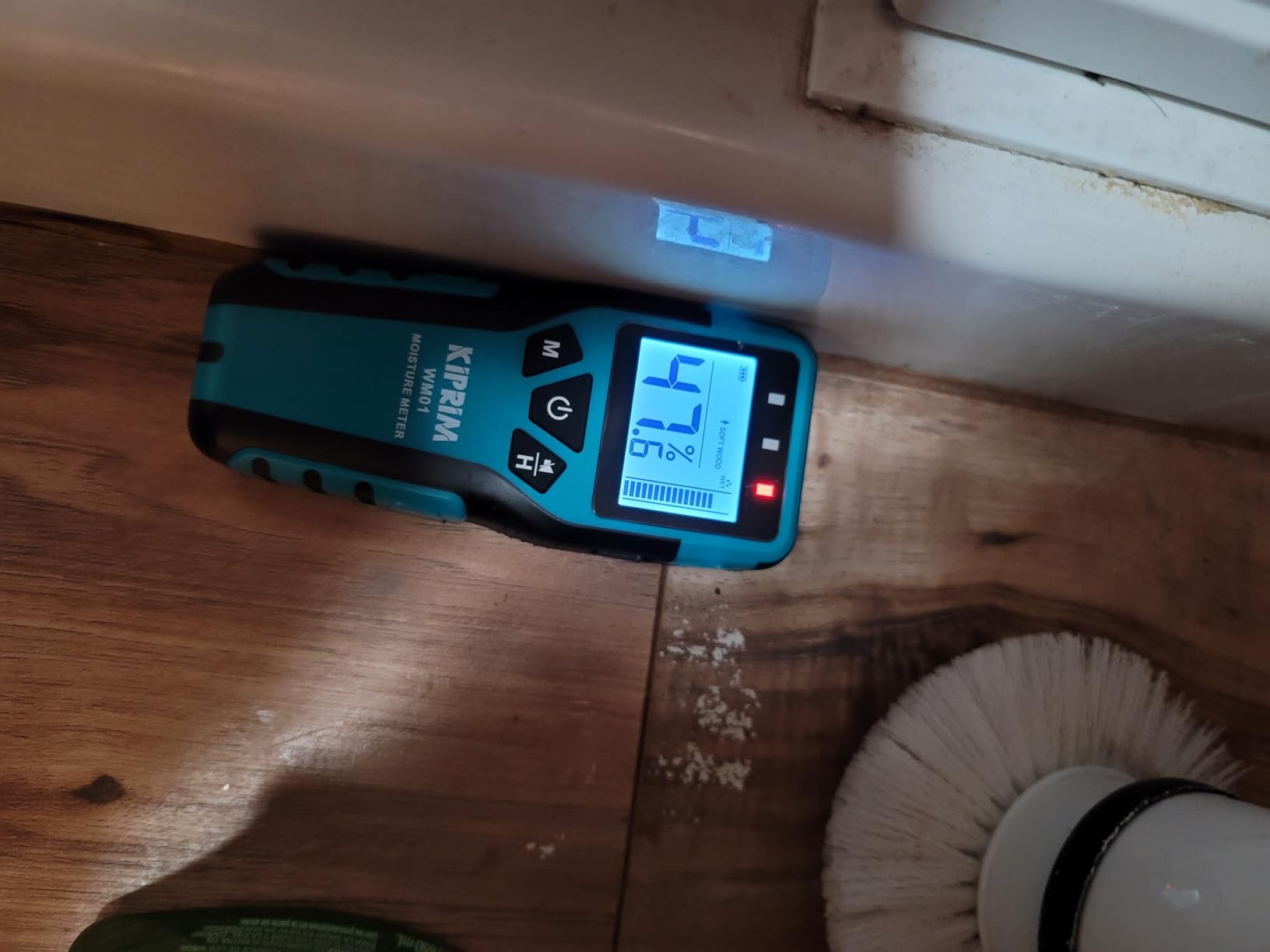 Kiprim WM01 Non-Destructive Pinless Moisture Tester for Wood, Floors, Walls customer photo 2