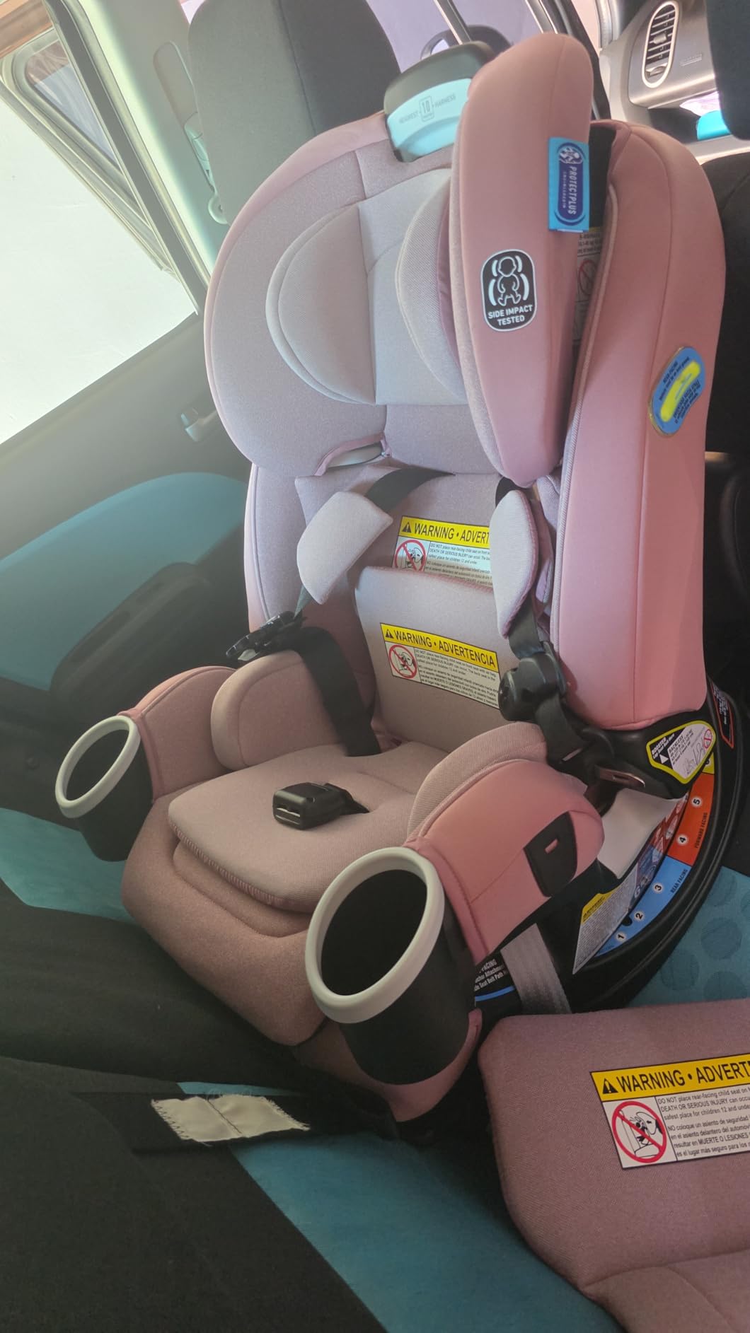 Graco 4Ever DLX 4-in-1 Convertible Car Seat, Charlie customer photo 2