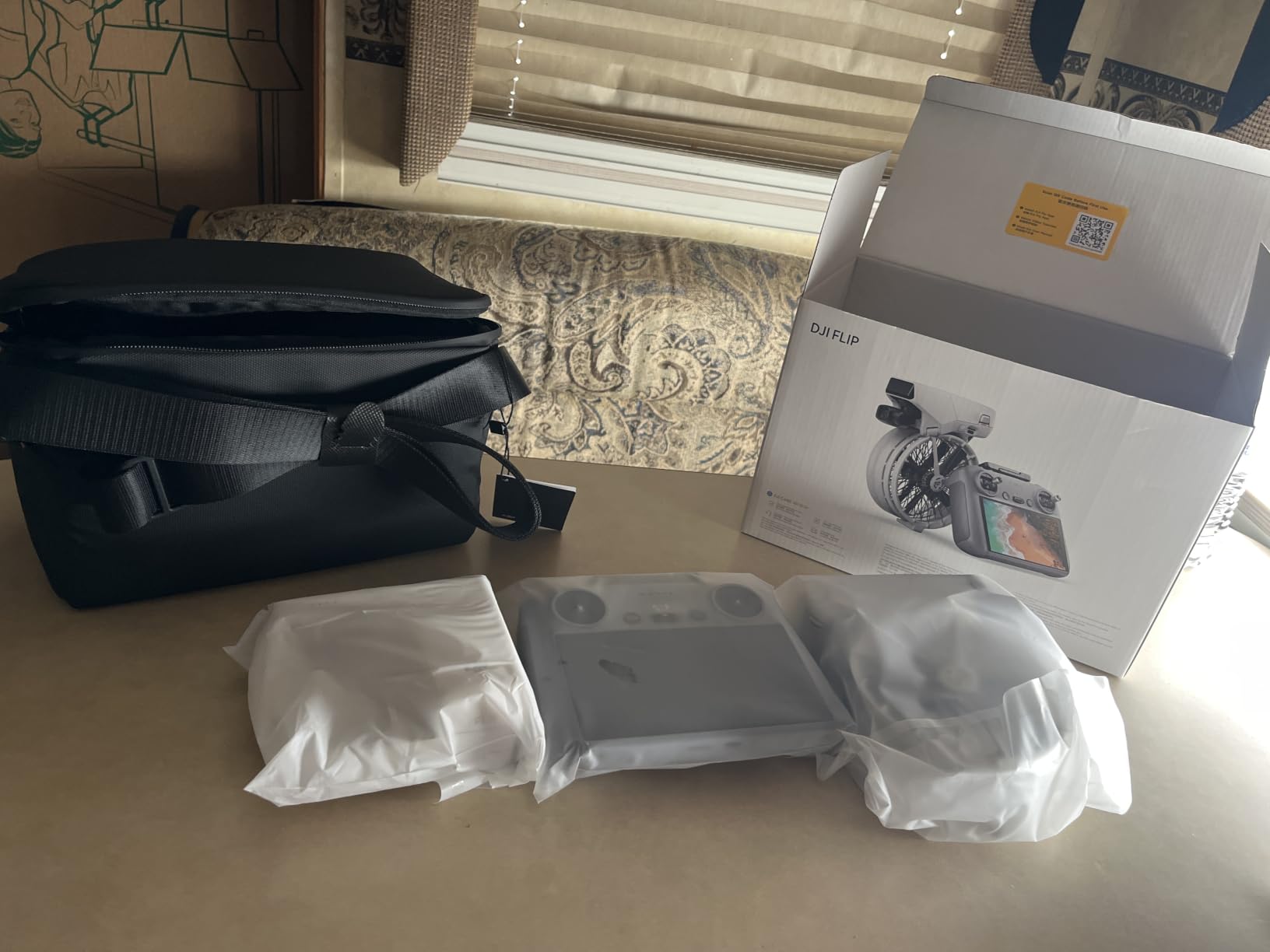 DJI Flip Fly More Combo With RC 2 Screen Remote Controller, Drone With 4K UHD Camera for Adults, Palm Takeoff, Auto Return, Intelligent Flight, 3 Batteries for 93-Min Flight Time customer photo 1