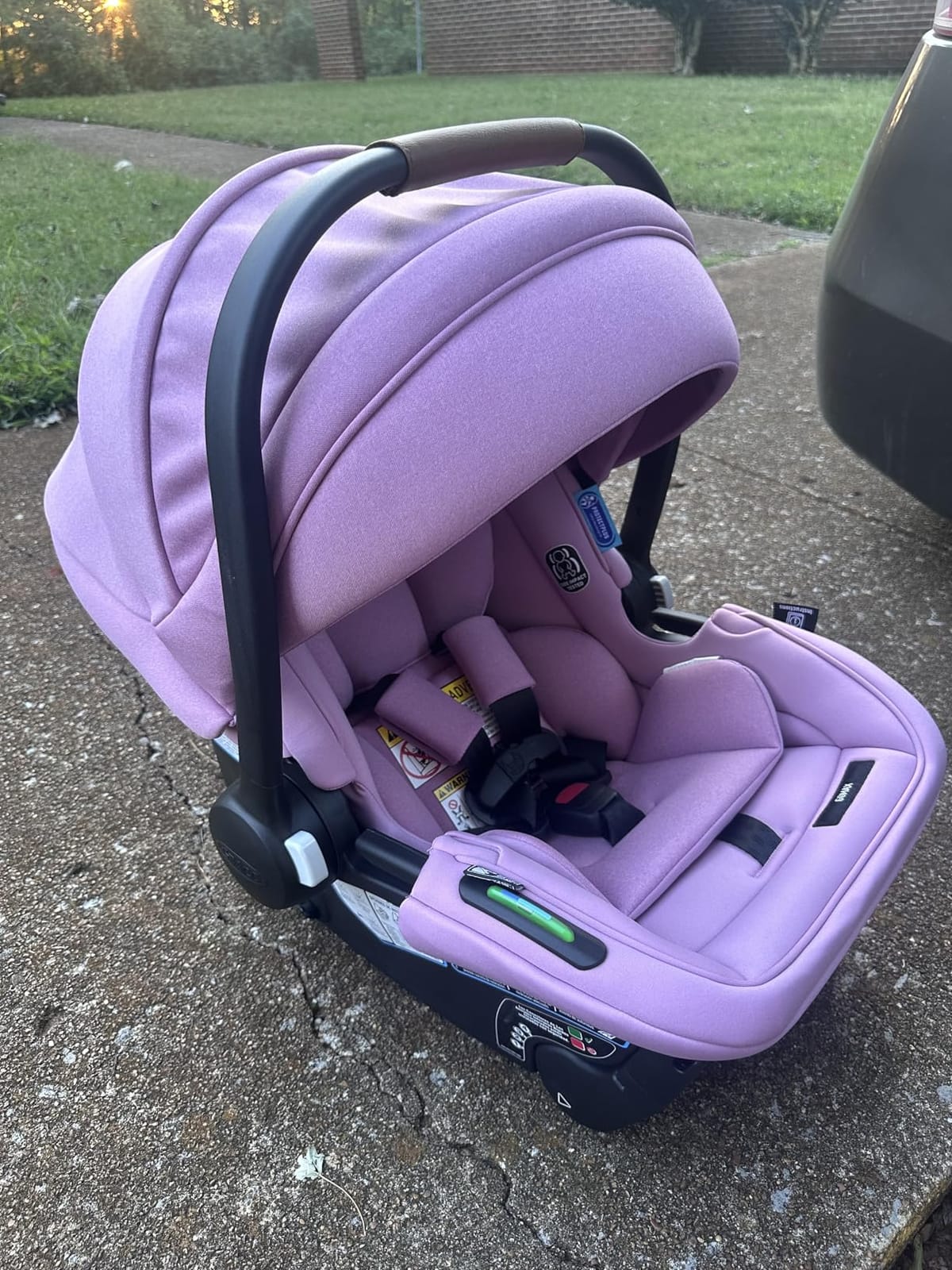 Graco® Gomax Infant Car Seat, Ace, Lightweight, Reclining Rear Facing Car Seat Installs with or Without a Base customer photo 1