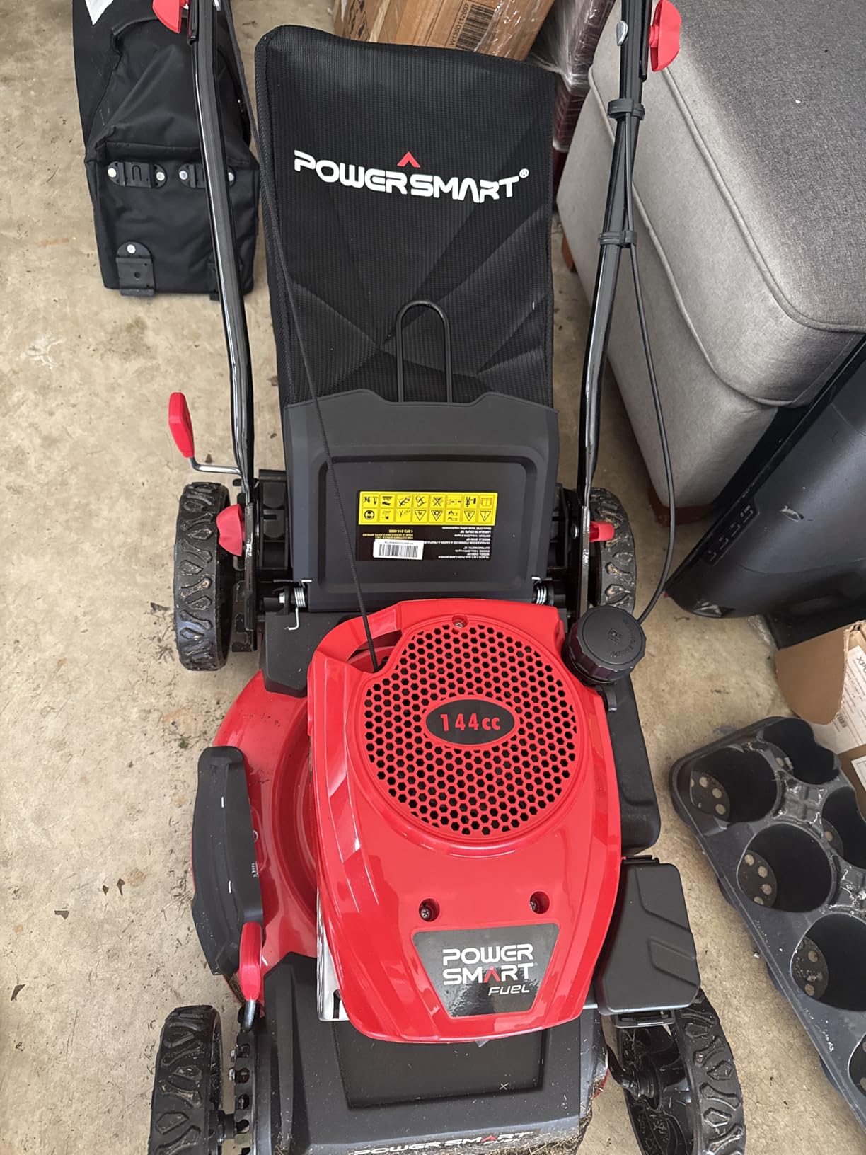 PowerSmart 22-Inch 170cc Self Propelled Gas Lawn Mower customer photo 2