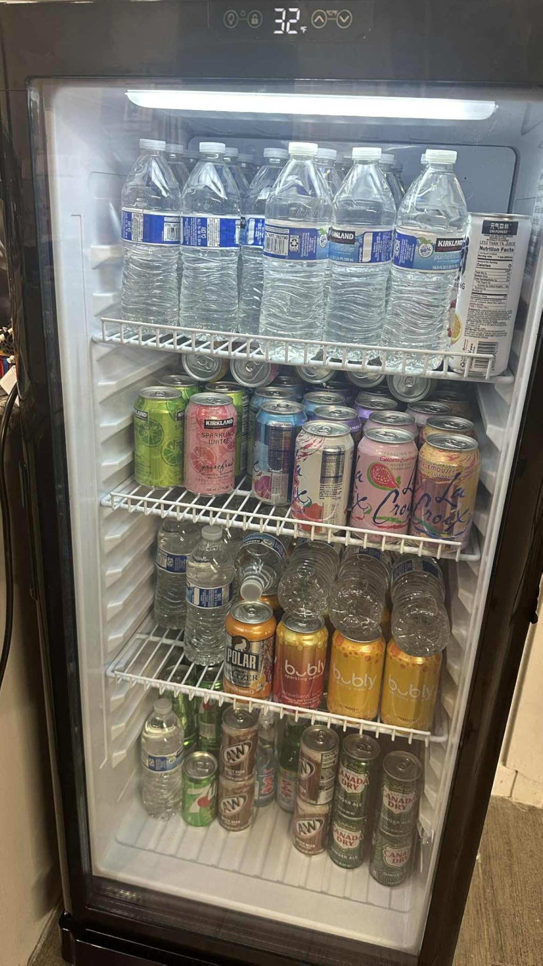 6 Cu.Ft Commercial Beverage Fridge with Glass Door customer photo 2
