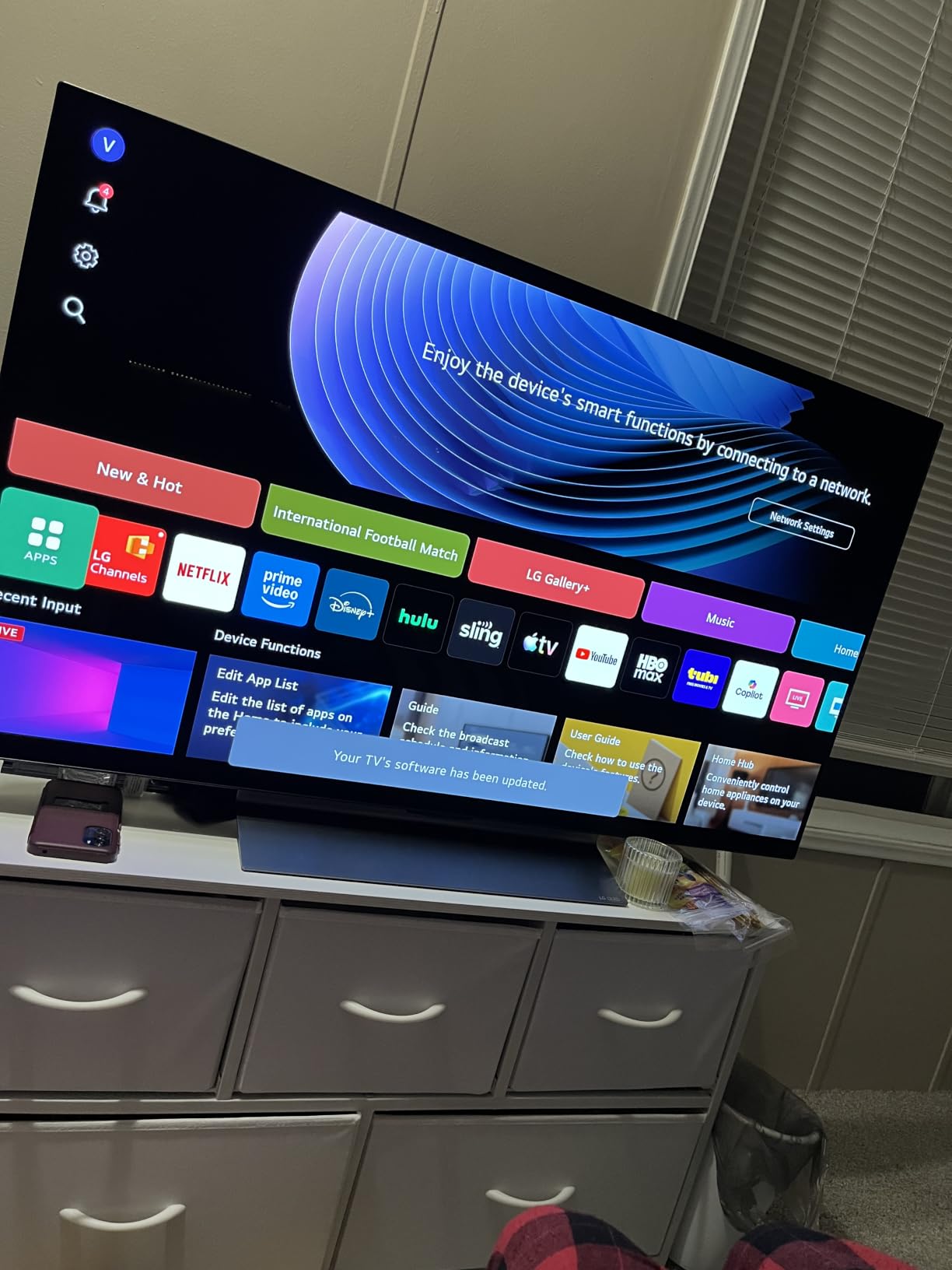 LG 55-Inch OLED evo AI 4K C5 Series Smart TV (OLED55C5PUA, 2025) customer photo 2