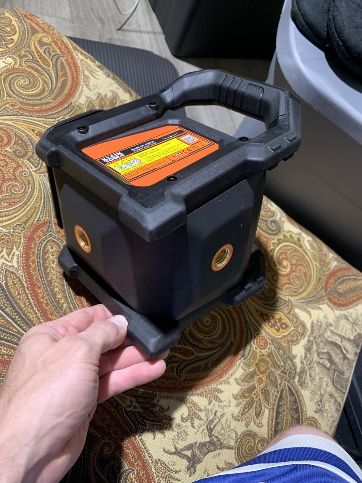 Klein Tools 93RLS Green Self-Leveling Rotary Laser Level Kit, 1150-Foot customer photo 2