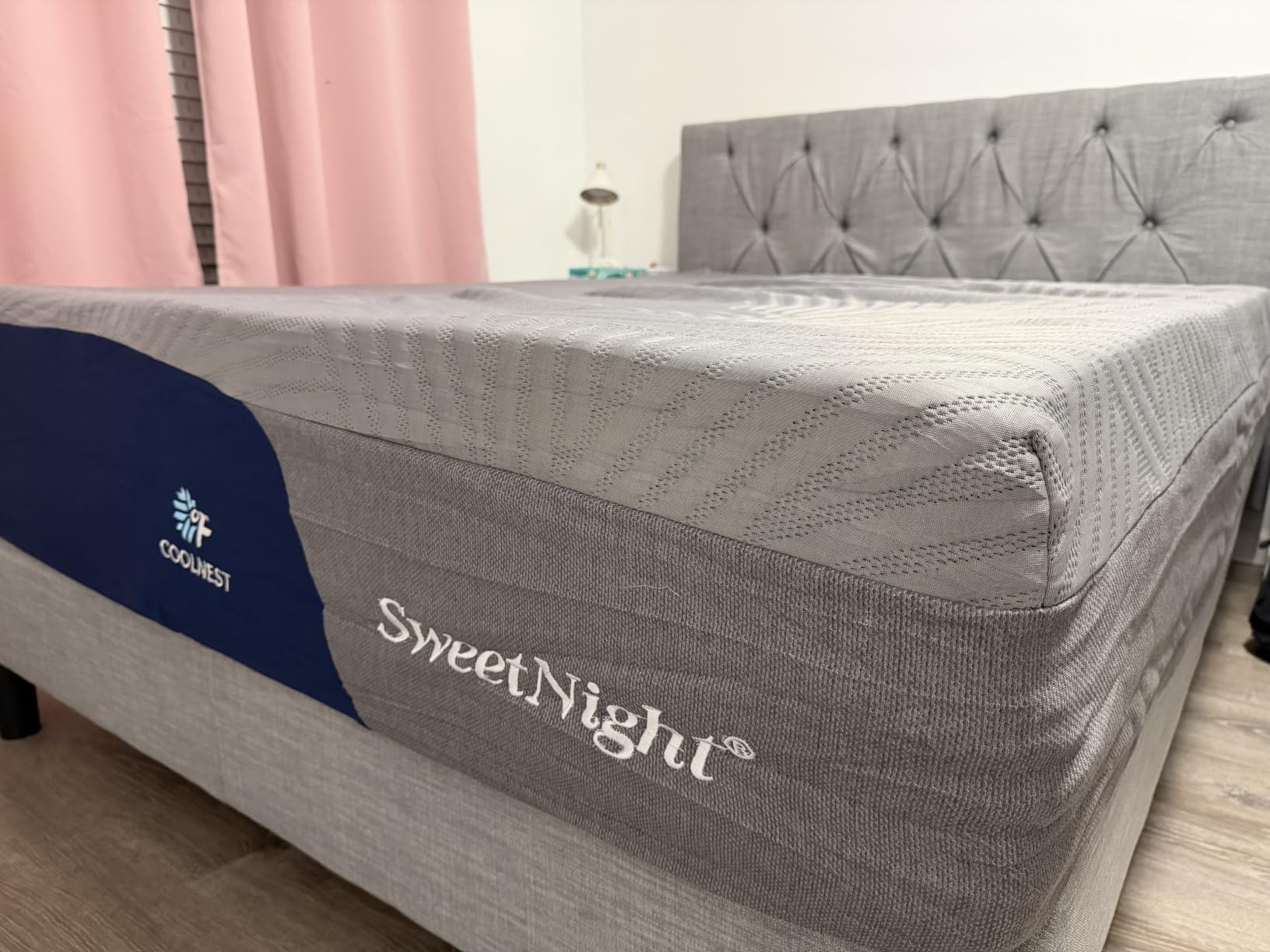 Sweetnight CoolNest Queen Mattress, 14 Inch Cooling Memory Foam Mattress customer photo 1