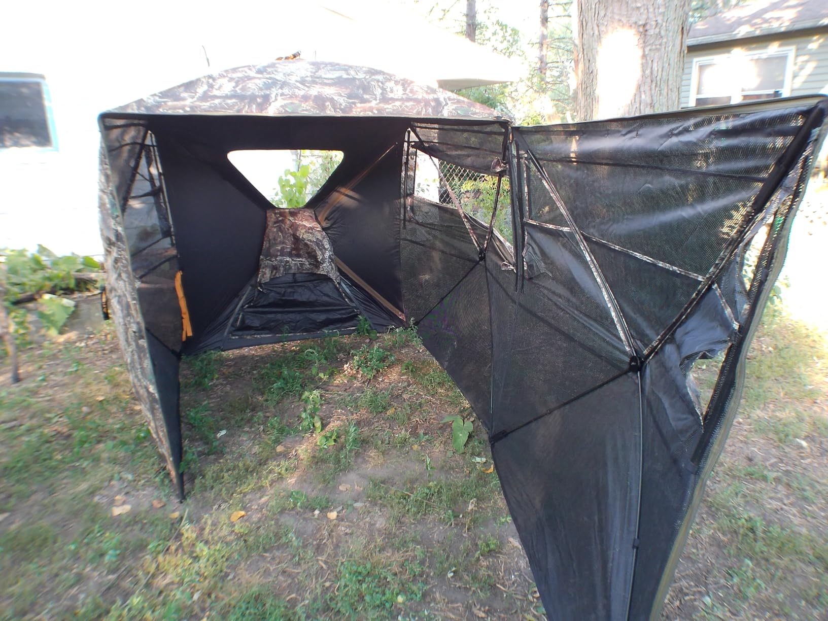 FLISSA Hunting Blind, 270/360 See-Through Ground Blind for Deer Hunting customer photo 1