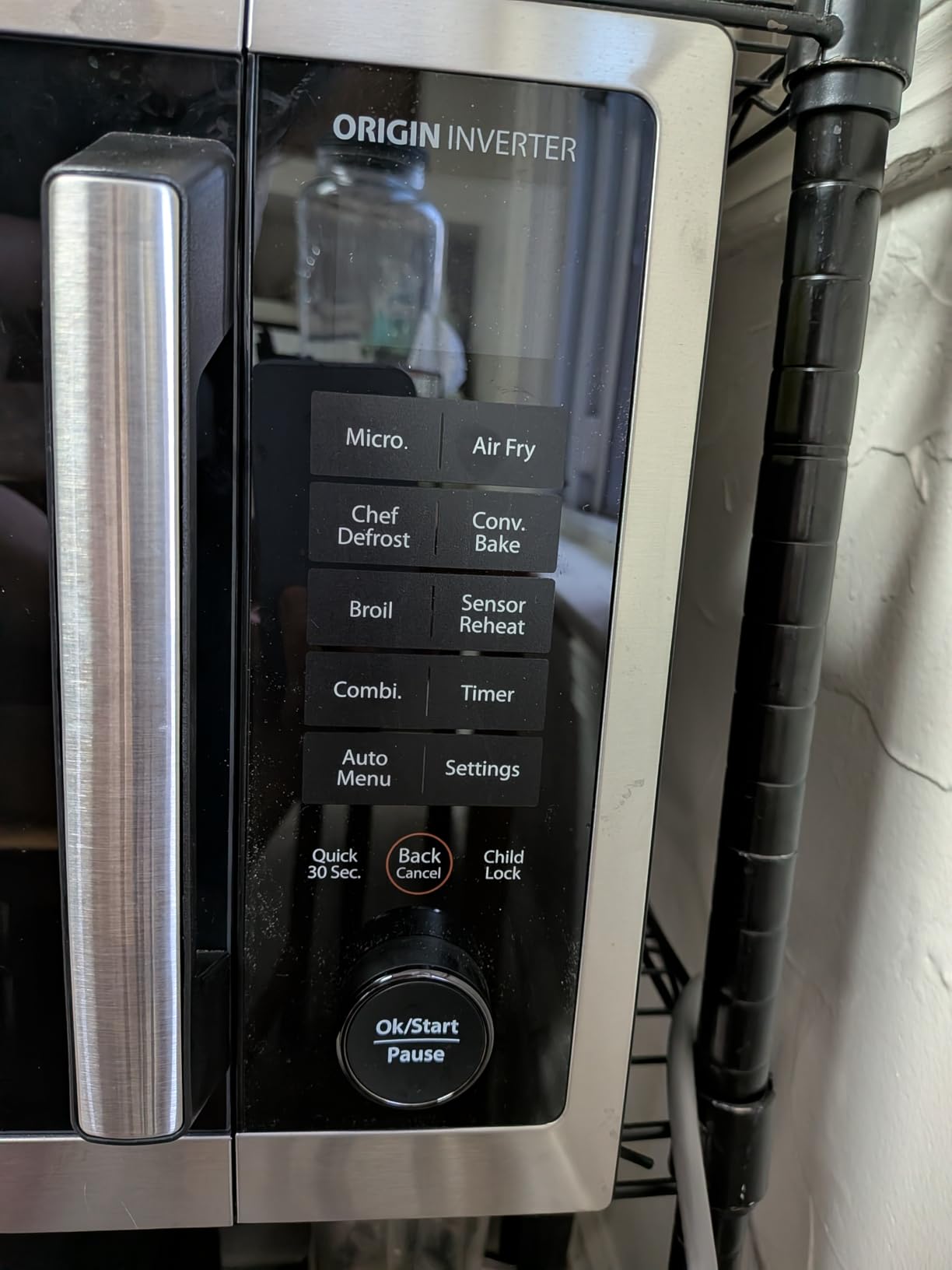 TOSHIBA OptiChef PRO MAX Air Fryer Combo Microwave Oven, 1.3 Cu.Ft, 1100W customer photo 1