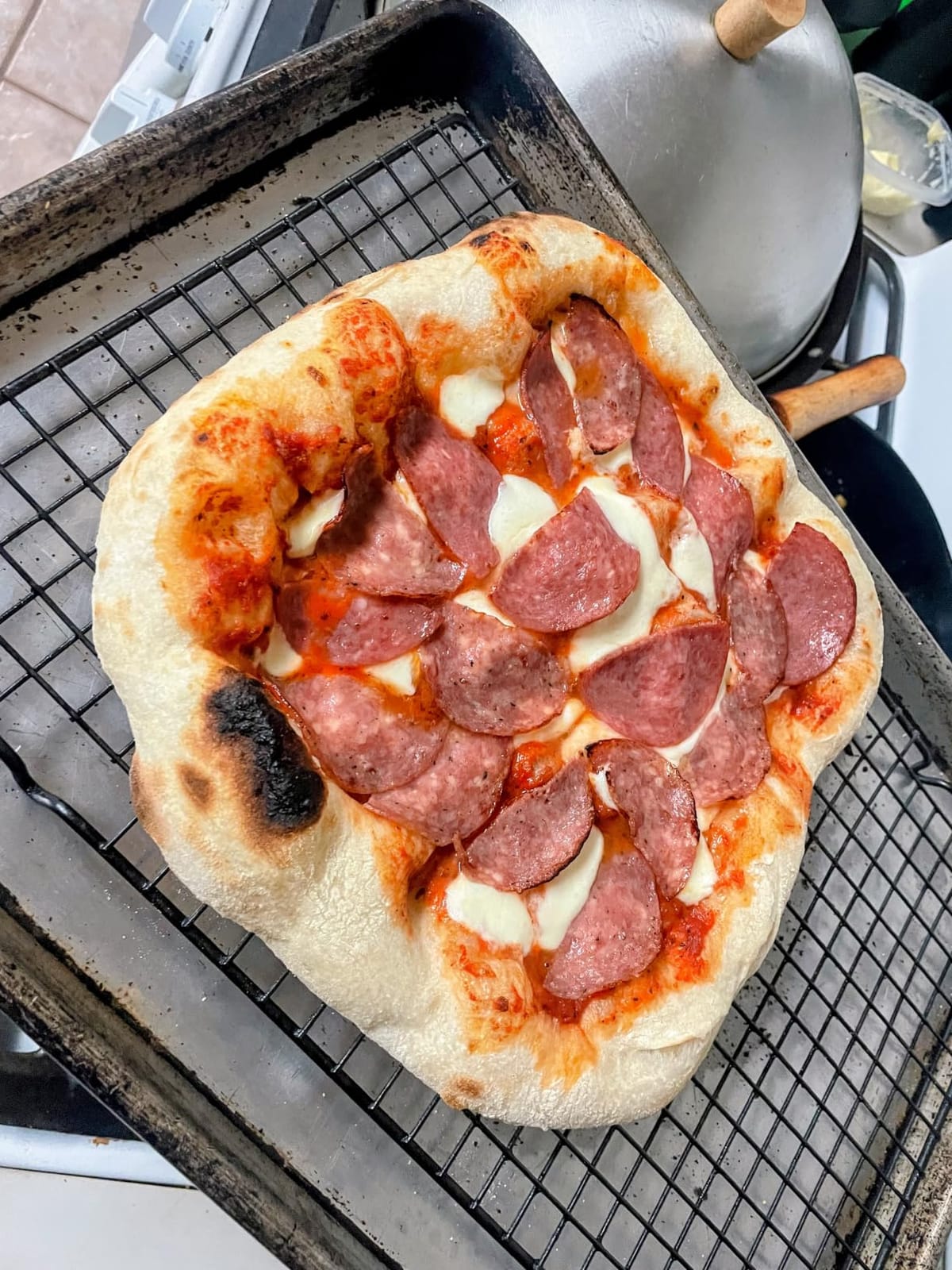 BIG HORN 14-Inch Indoor Pizza Oven, 850°F Electric Countertop Pizza Oven customer photo 1