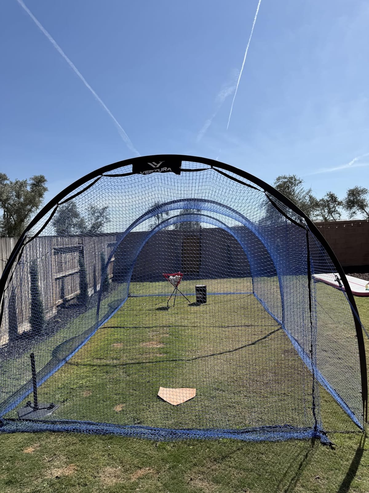 Portable Batting Cage 22ft x 12ft x 8ft Baseball & Softball Batting Cage customer photo 2