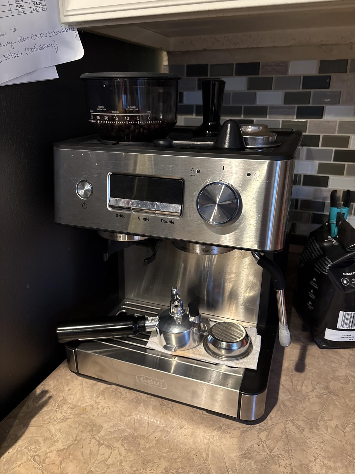 Gevi 20 Bar Espresso Machine with Grinder & Steam Wand for Latte Cappuccino customer photo 2