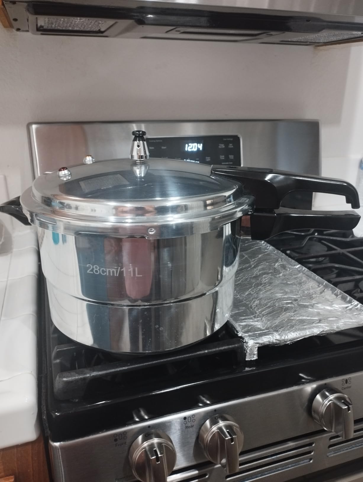 Wantjoin Aluminum Pressure Cooker 23Qt Pressure Canner, Pressure Pot with Pressure Control for Home Kitchen or Restraurant, Commercial Pressure Cooker with Gauge customer photo 1