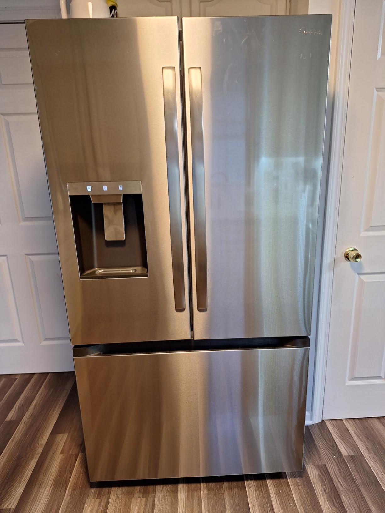 Midea MRF29D6AST 29.3 Cu. Ft. Stainless 3-Door French Door Smart Refrigerator customer photo 2