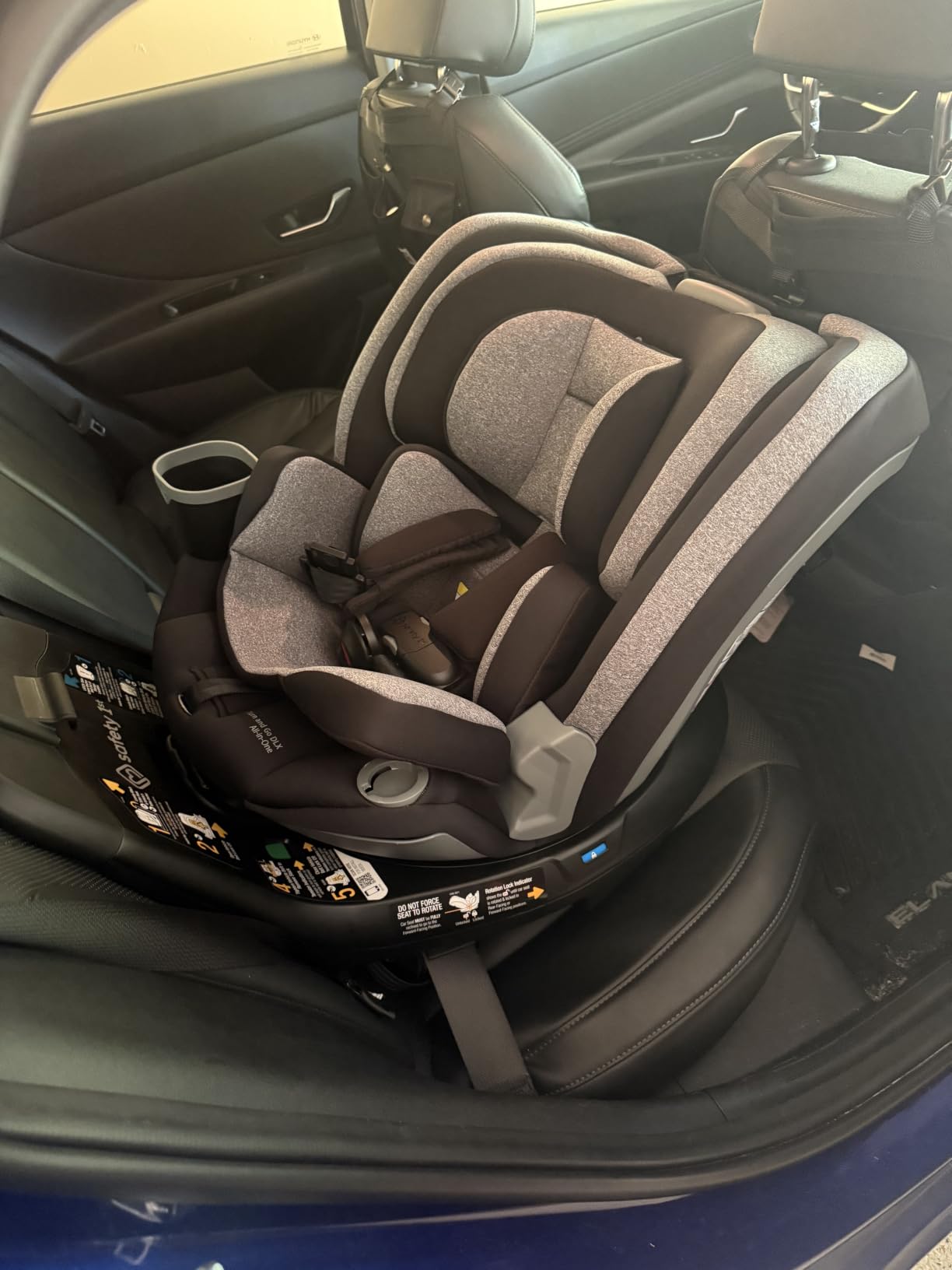 Safety 1st Turn and Go 360 DLX 360 Car Seat, Rotating All-in-One Convertible Car Seat, Stonington customer photo 2
