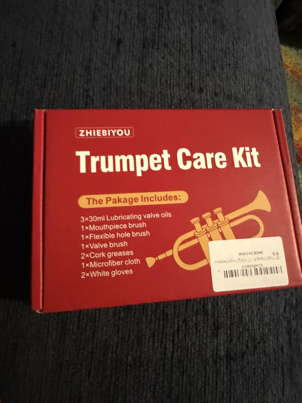 10 Pieces Trumpet Cleaning Kit, Brass Care Set for Trumpet Maintenance customer photo 1