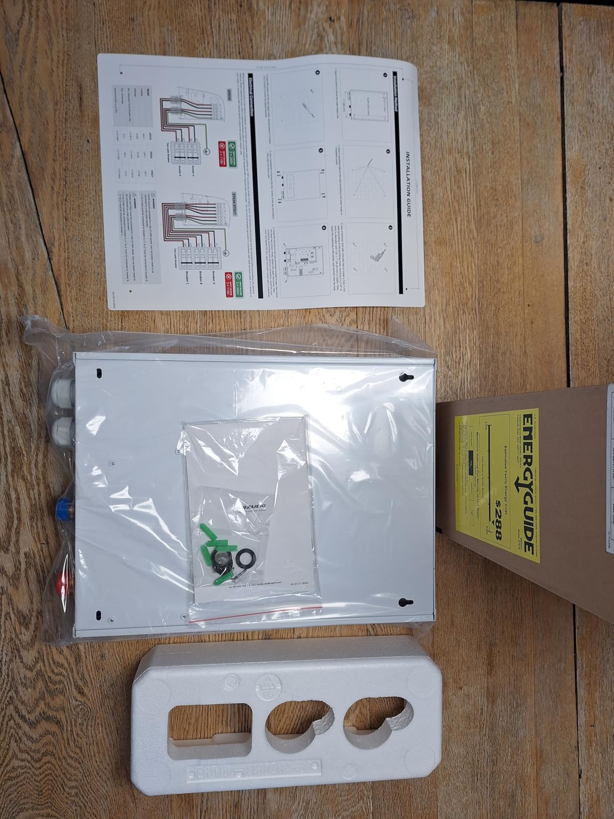 11kW Tankless Water Heater Electric,240 Volt Instant Hot Water Heater customer photo 2