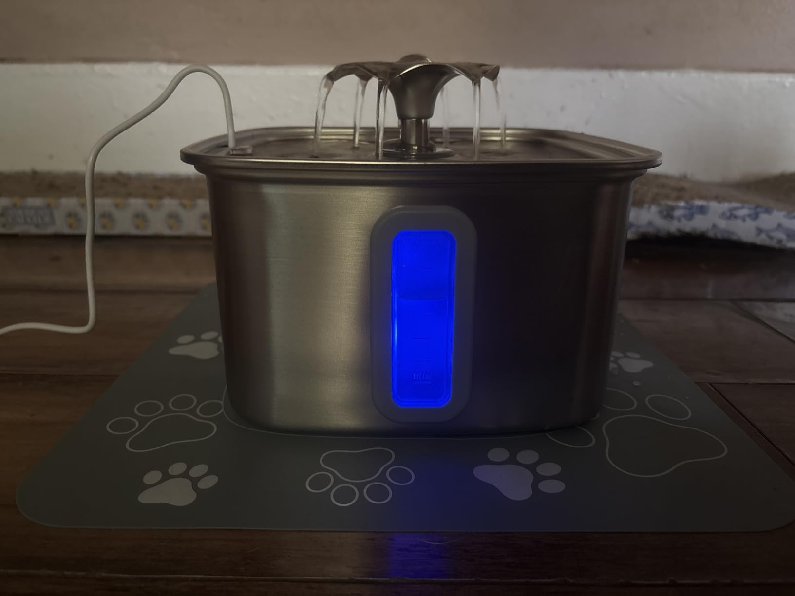 Veken Innovation Award Winner Stainless Steel Cat Water Fountain, 108oz, C1 customer photo 2