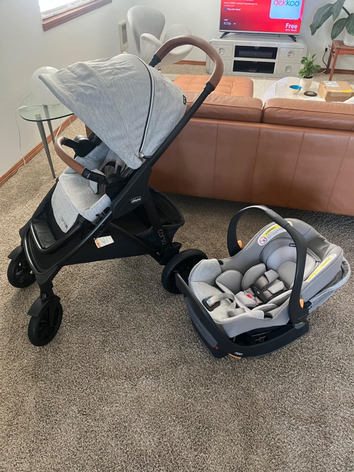 Chicco Corso LE ClearTex Modular Travel System with KeyFit Infant Car Seat customer photo 2