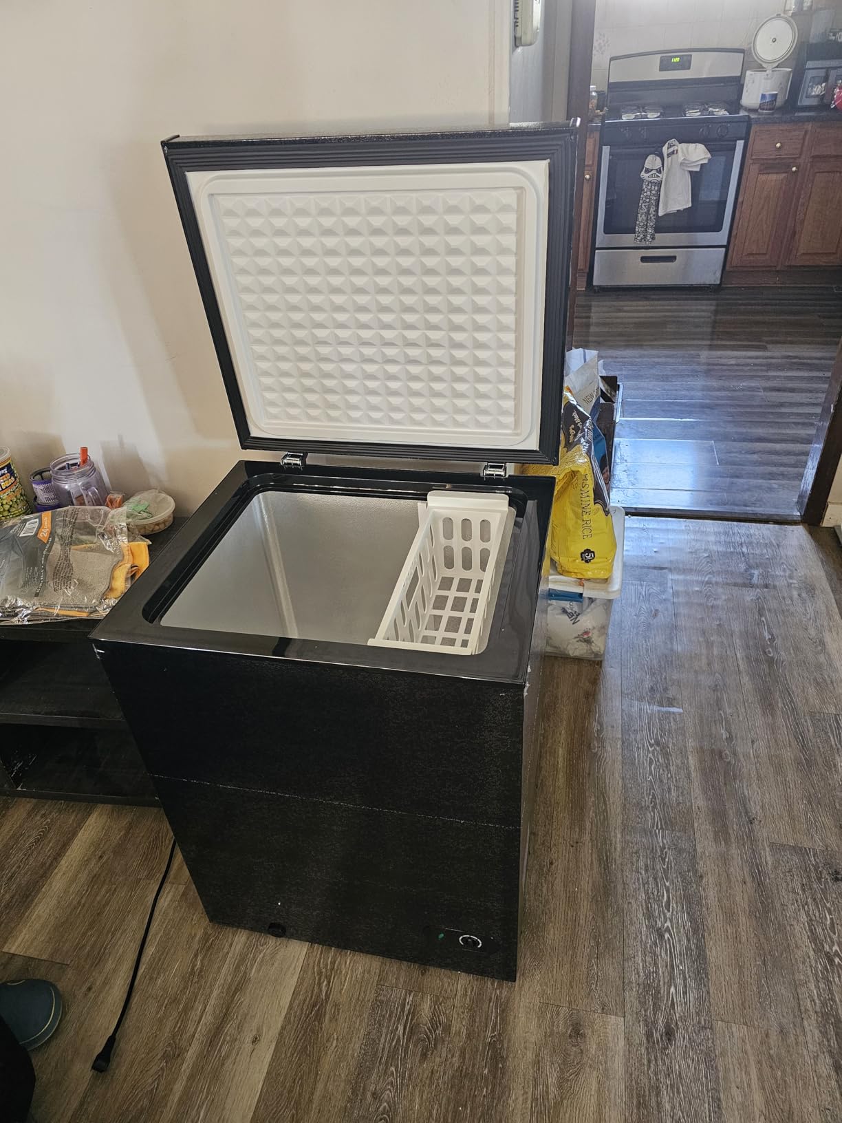 TABU 12.0 Cubic Feet Chest Freezer, Large Freestanding Deep Freezer, White customer photo 1