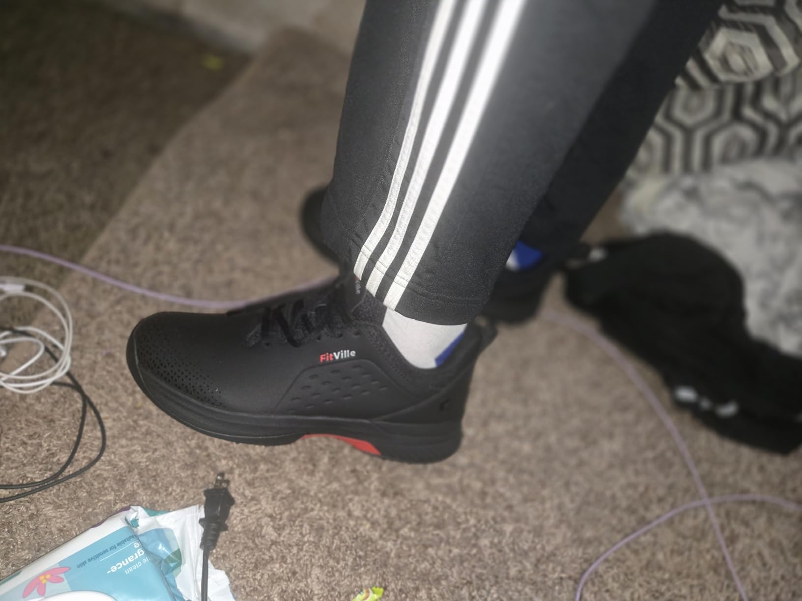 FitVille Extra Wide Men's Golf Shoes V5 customer photo 1