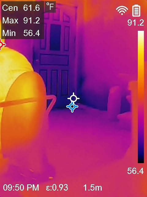HSFTOOLS F2W Thermal Camera 640x480 Super Resolution, AI Scene Detection customer photo 1