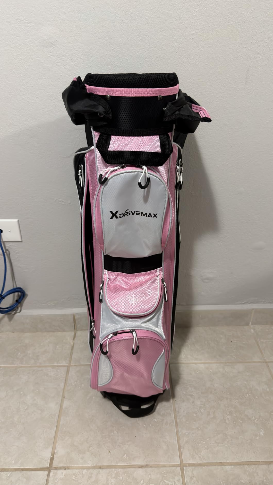 XDriveMax 10 Pieces Complete Mens Womens Golf Clubs Set Right Hand for Men Women Includes Stand Bag with Rain Hood, 1#Driver 3#Wood #5 Hybrid,with 3 Head Covers, 6# 7# 8# 9# PW# Irons and Putter customer photo 1