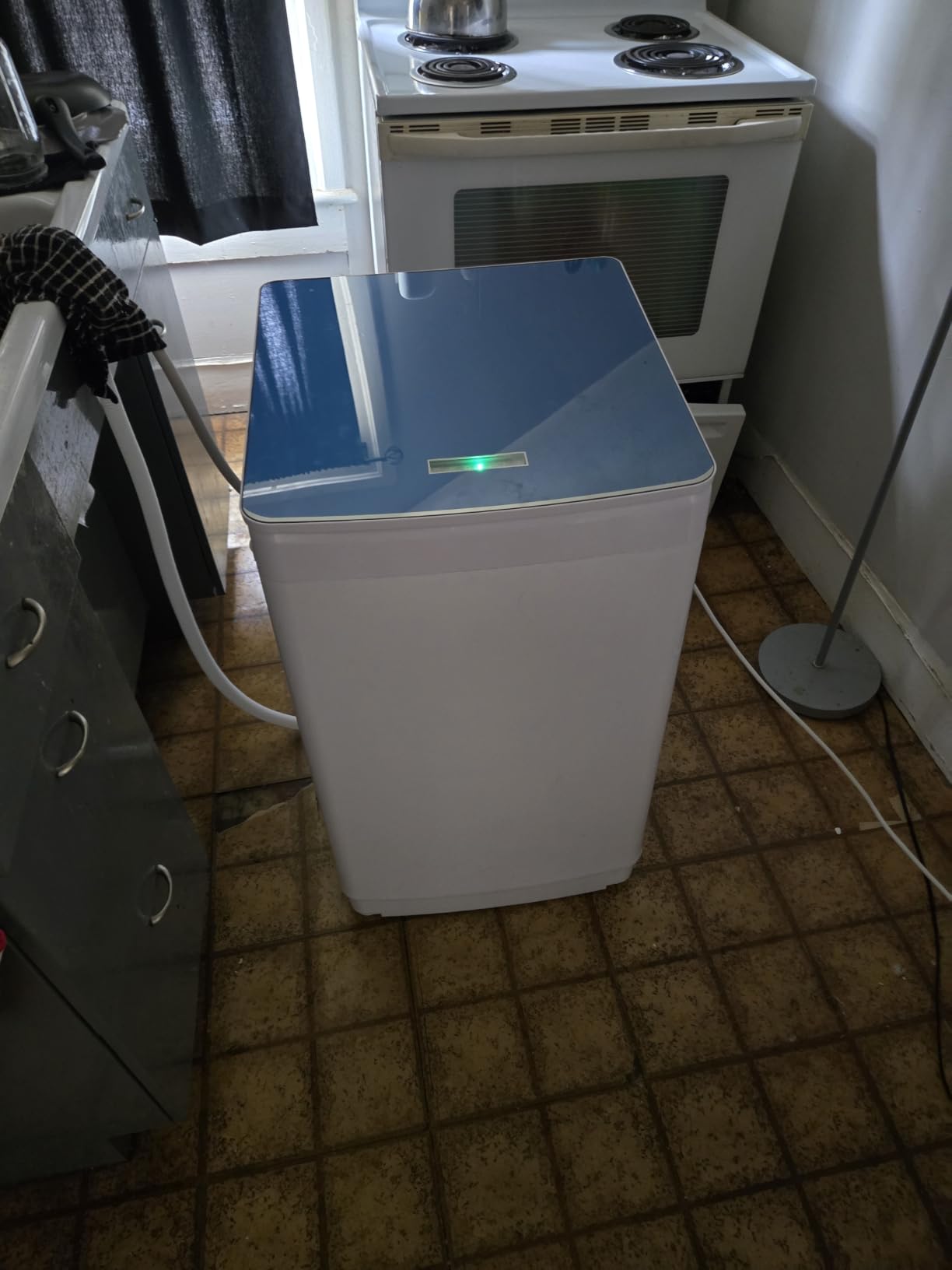Auertech Portable Washer and Dryer Combo Set, 28 lbs Fully Automatic Washing Machine with Stainless Steel Inner Tub, 2.6 Cu.Ft Portable Dryers, Compact Washer and Dryer for Apartment, RV, Dorm customer photo 1