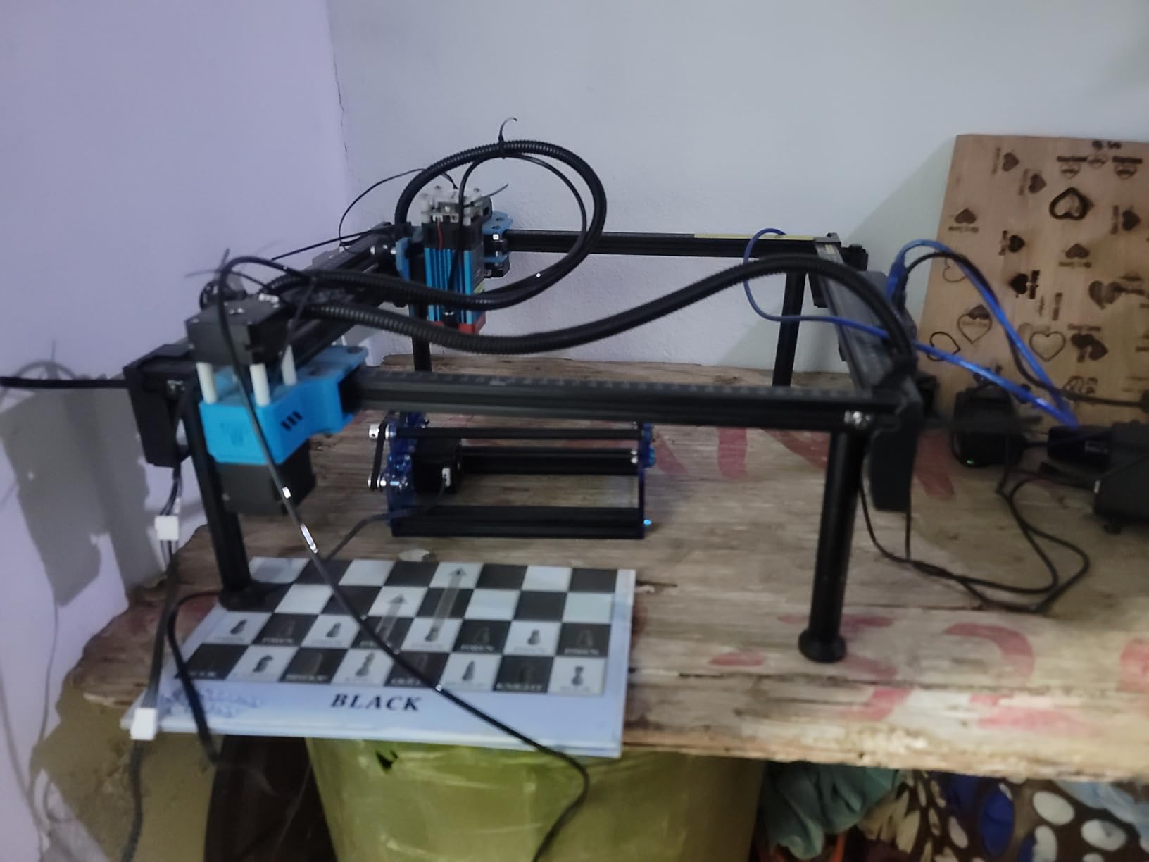 Twotrees TTS-55 Pro Laser Engraver 5500mW Laser Engraving Machine customer photo 2