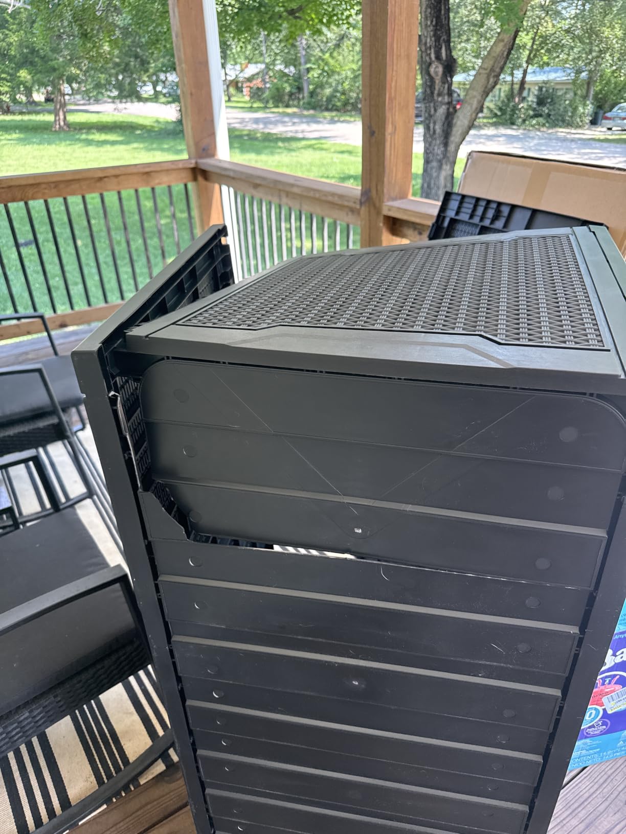 YITAHOME 95 Gallon Large Outdoor Deck Box customer photo 1