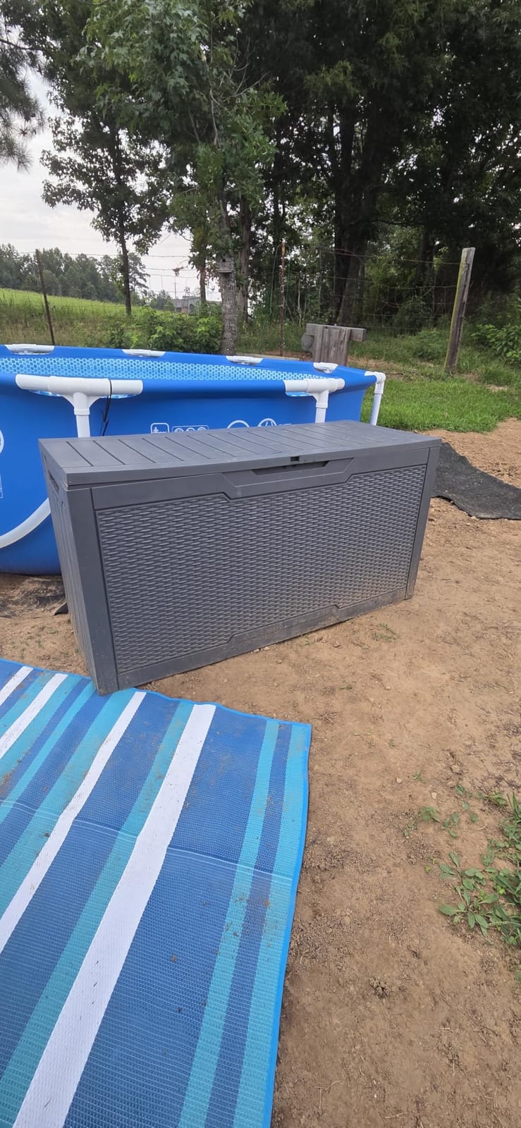 YITAHOME 95 Gallon Large Outdoor Deck Box customer photo 2