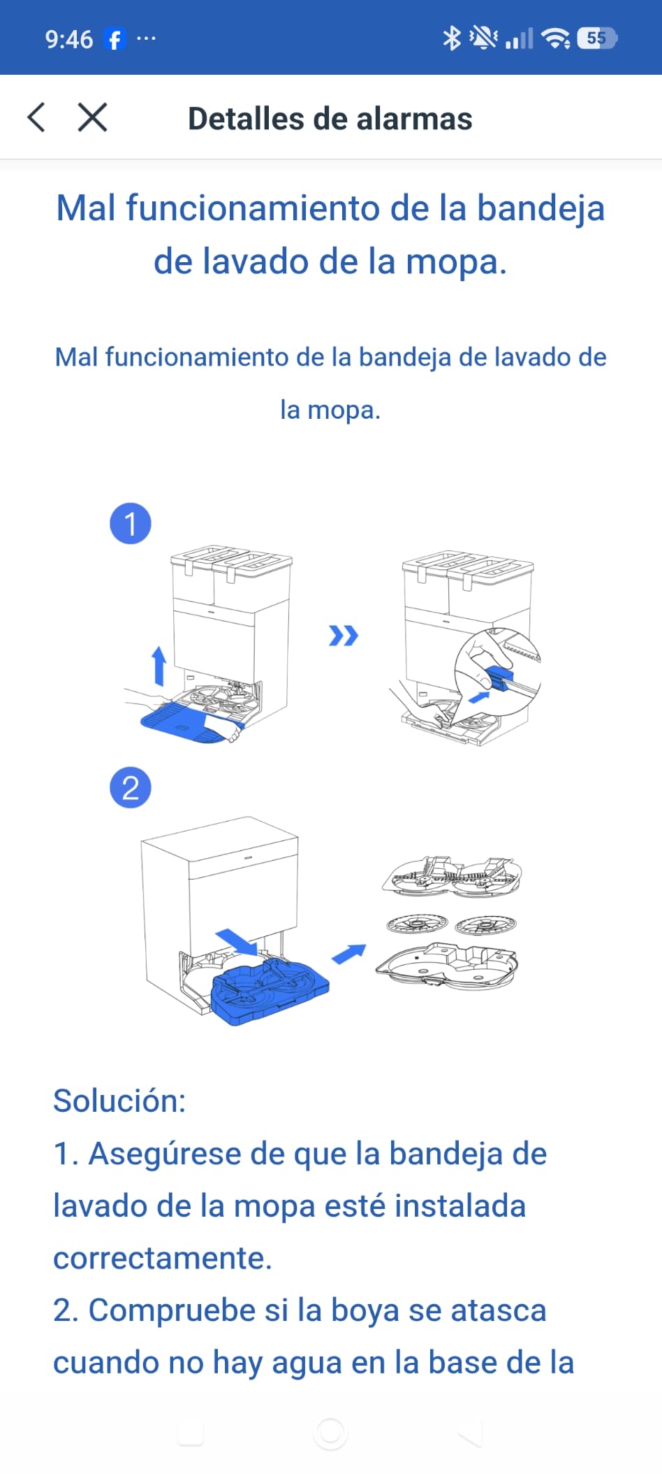 ECOVACS DEEBOT T50S PRO Omni Robot Vacuum and Mop, 25,000 Pa Suction, ZeroTangle 3.0 Anti-Tangle, TruEdge 2.0 Extendable Brush & Mop, AIVI 3D Obstacle Avoidance, Auto Mop Wash & Dry, Self-Emptying customer photo 2