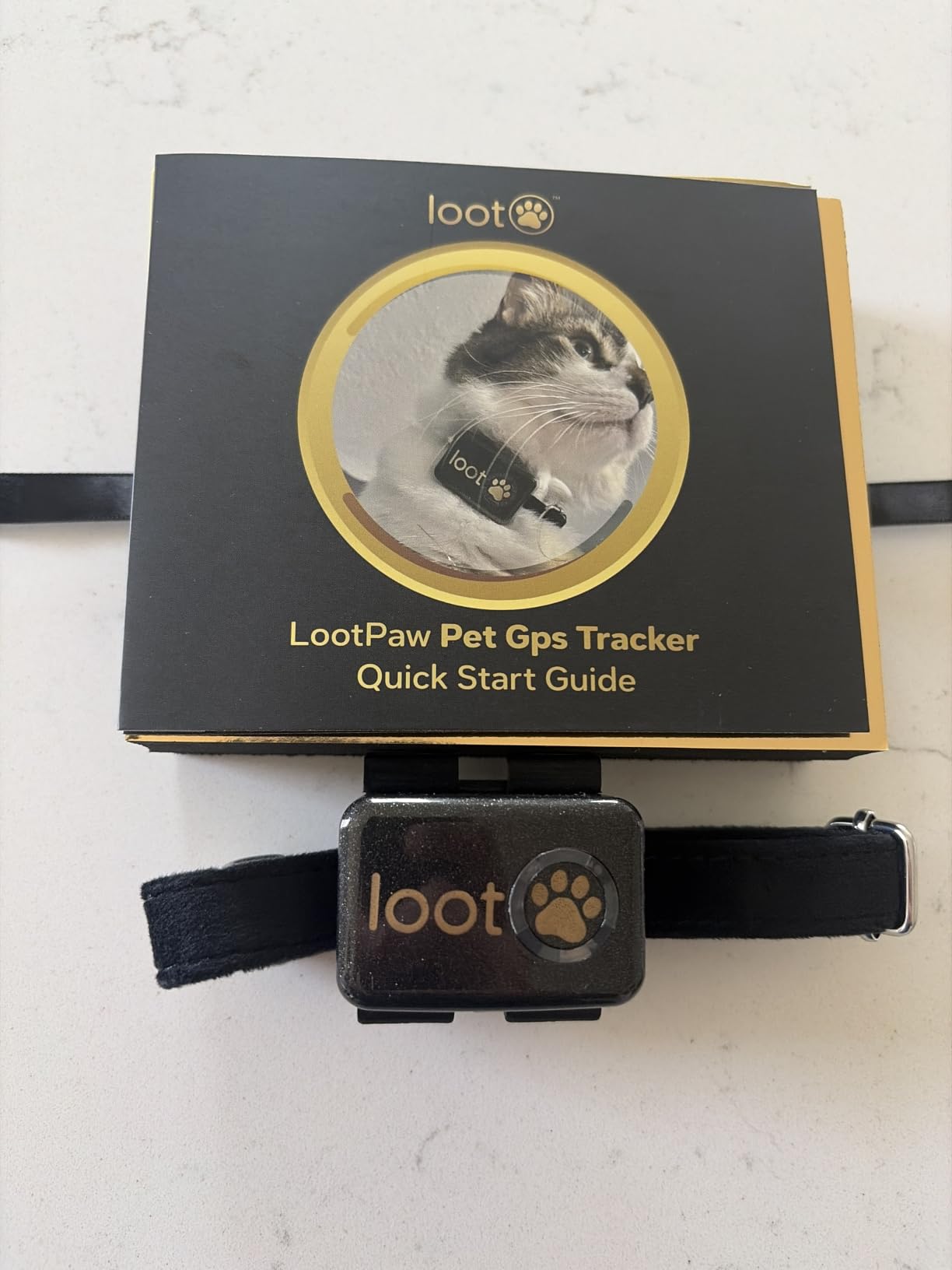LootPaw+ GPS Cat Tracker Collar | Real Time Cat GPS Tracker with App & Vet Support | Lightweight Pet Tracker for Cats, Health & Activity Monitor | 60-Day Free Trial customer photo 1
