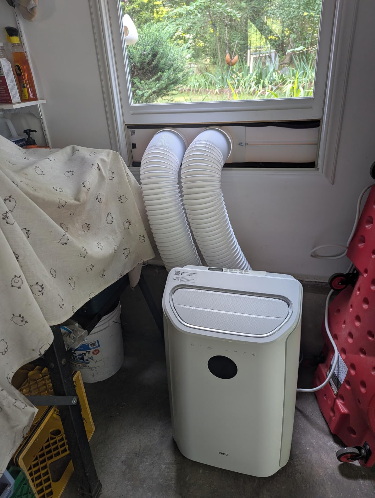 DREO Inverter Portable Air Conditioners,High Efficiency,14000 BTU Dual-Hose customer photo 1