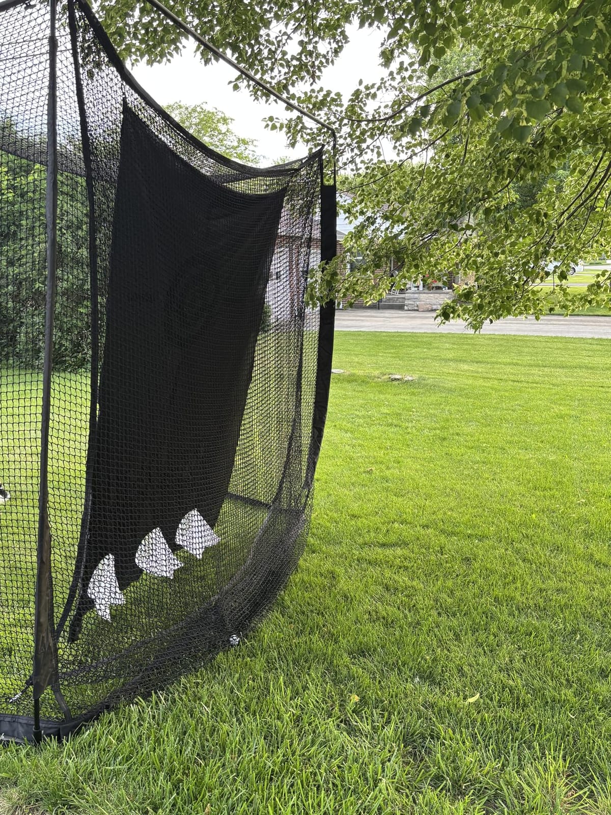 Golf Simulator Enclosure, Hitting Net with Impact Screen for Home Practice customer photo 1