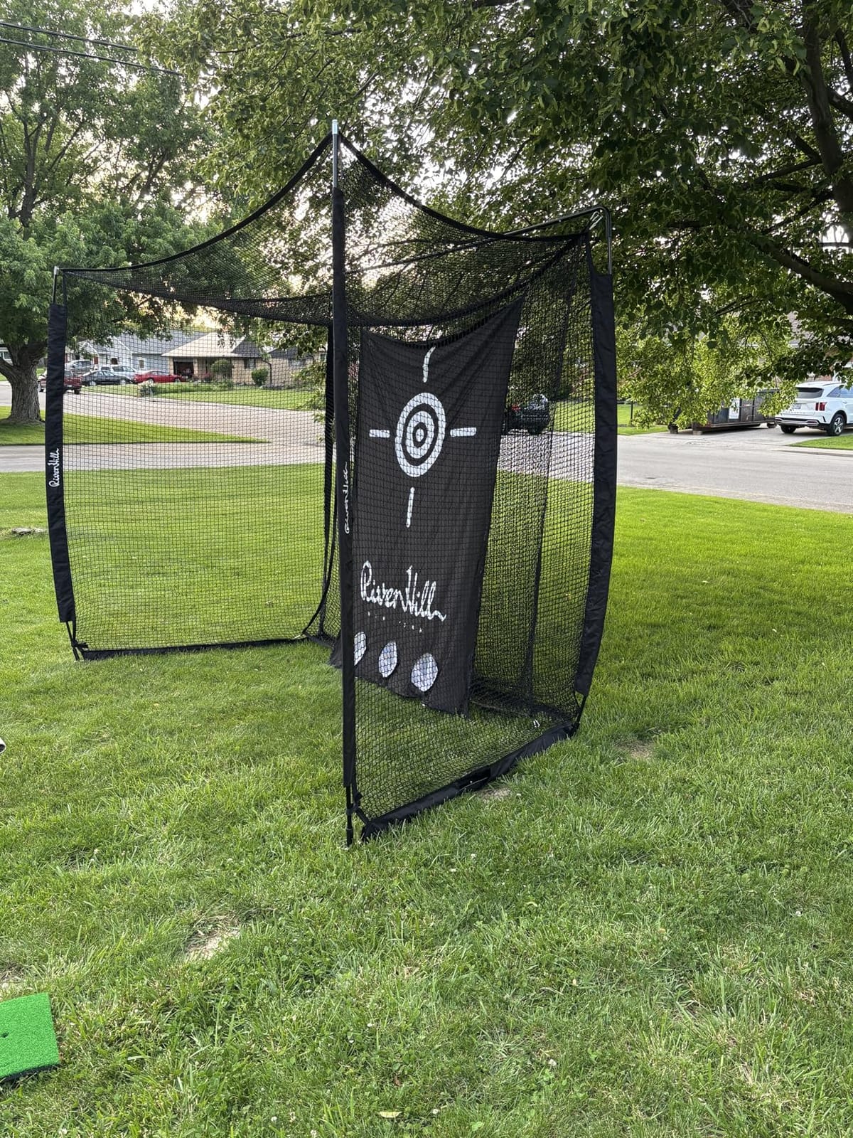 Golf Simulator Enclosure, Hitting Net with Impact Screen for Home Practice customer photo 2