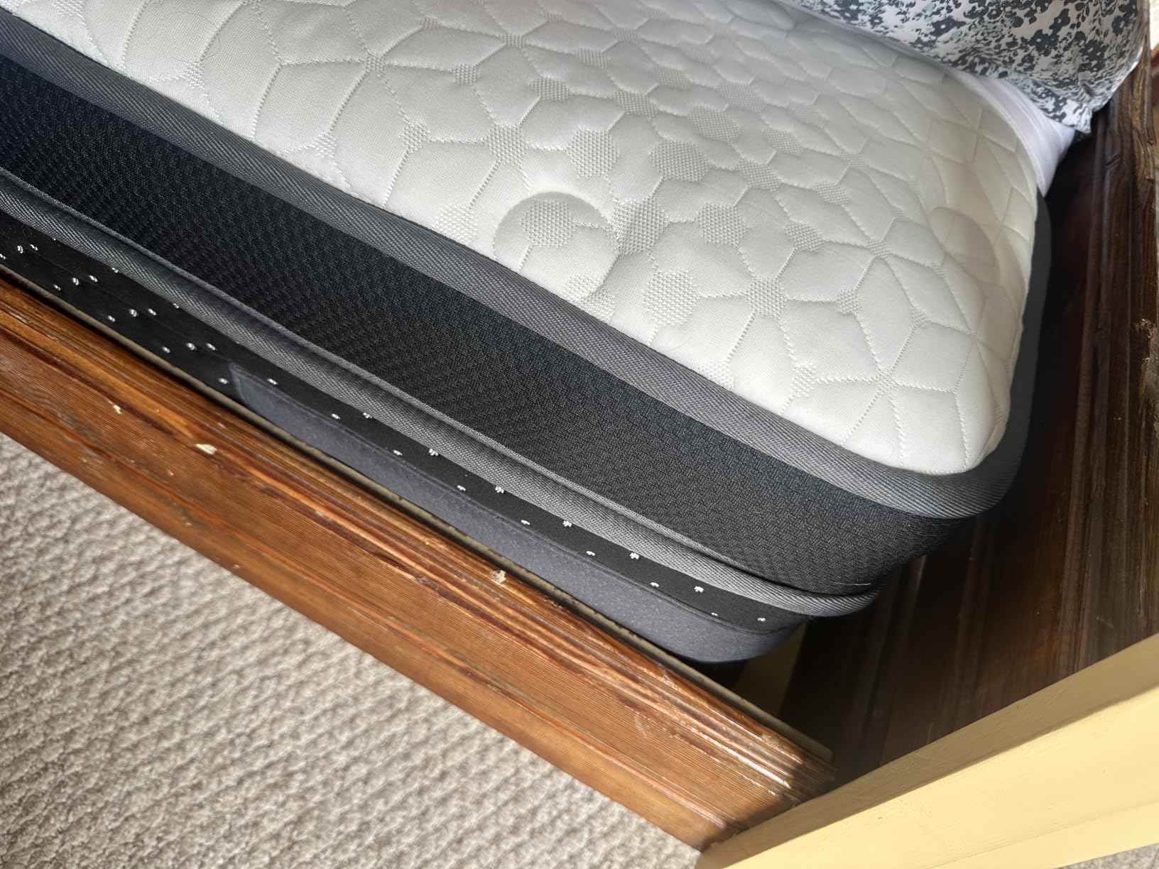 12 Inch Firm Queen Mattress -Hybrid Mattresses in a Box customer photo 2