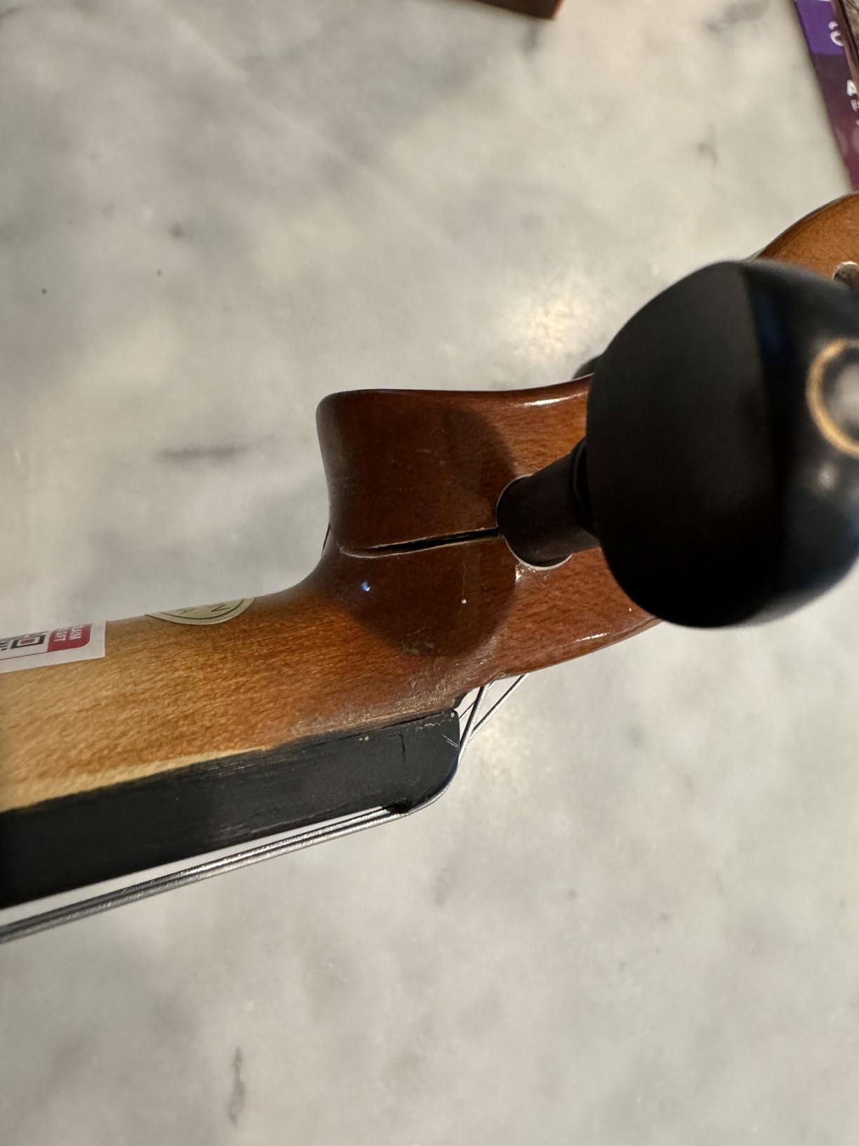 Pyle 1/2 Half Size Acoustic Violin for Beginners – Complete Violins Set with Hard Case, Bow, Extra Strings, Rosin, Full Accessories Kit - Mobile App Tuner 2 Month Free Lessons for Kids & Adults customer photo 2