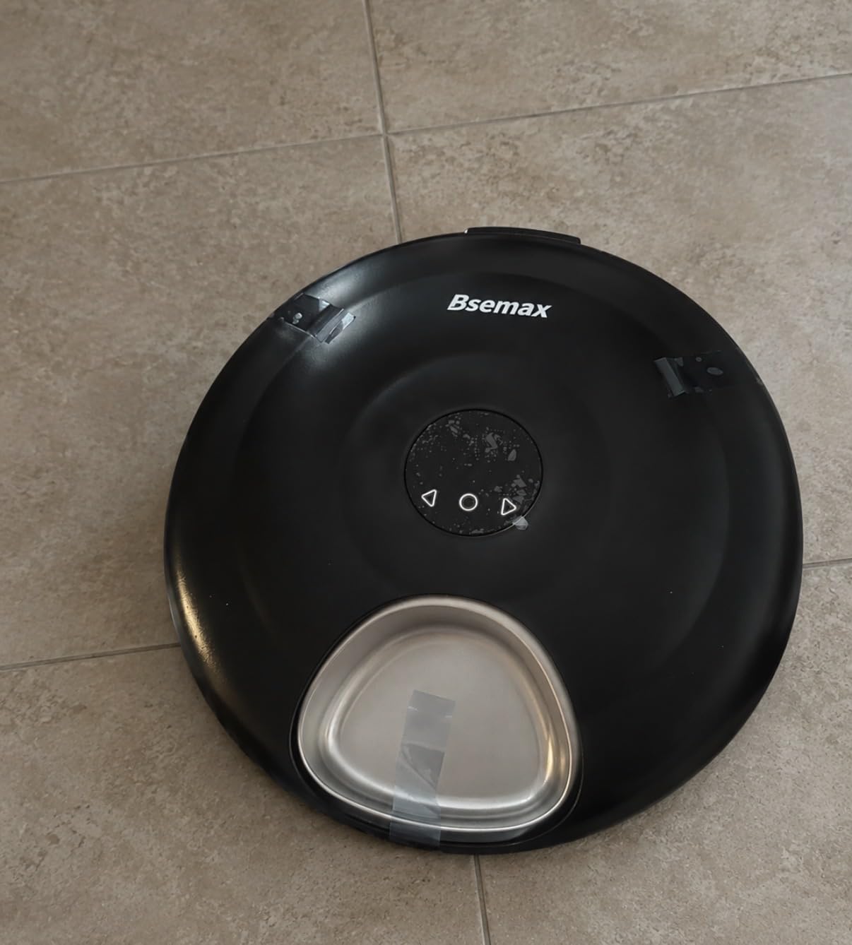 6 Meal Automatic Wet Food Cat Feeder for with Stainless Steel Tray (White) customer photo 1