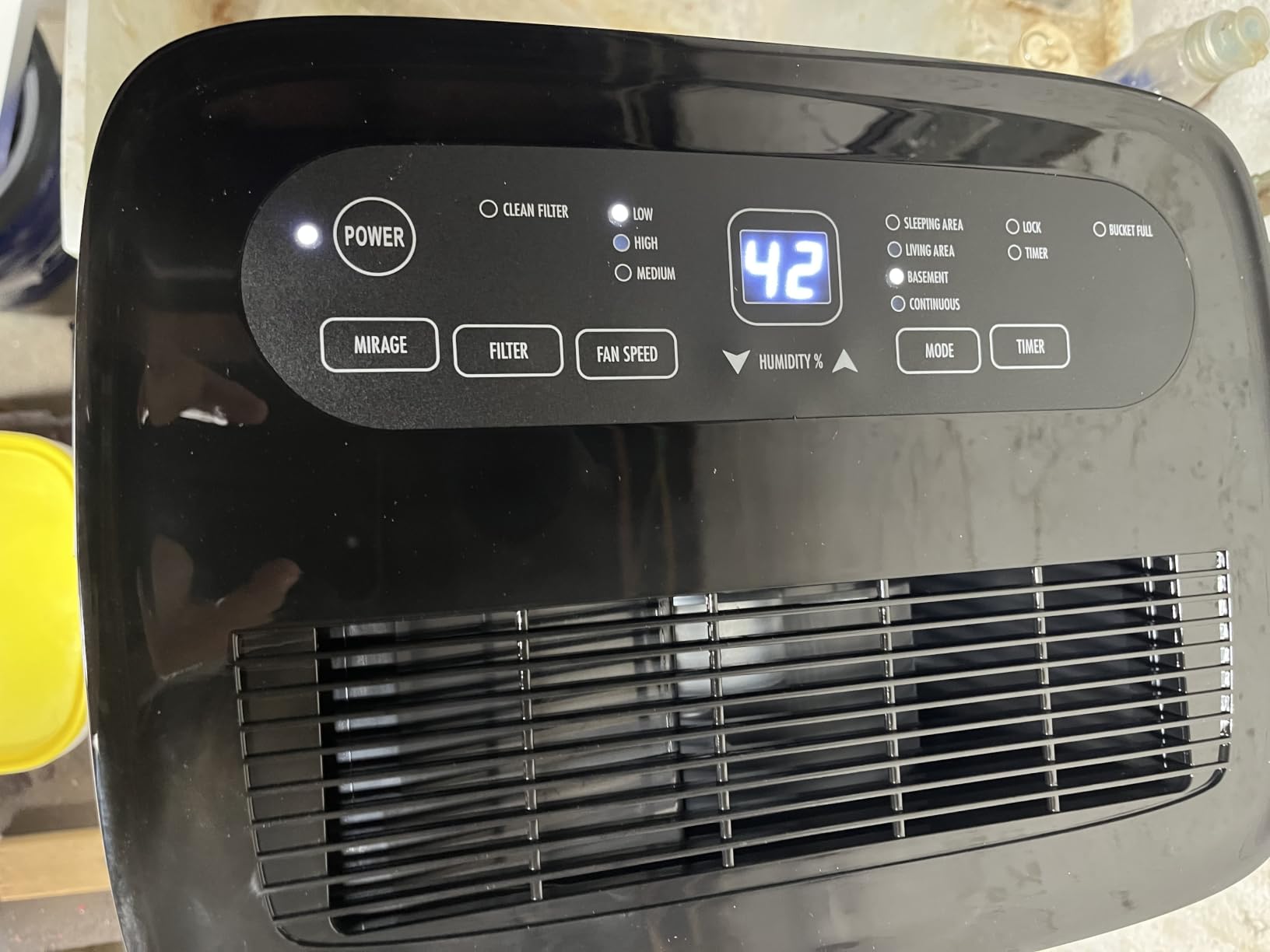 Yaufey 150 Pint Dehumidifier for Basement Home 8000 Sq. Ft. with Drain Hose customer photo 2