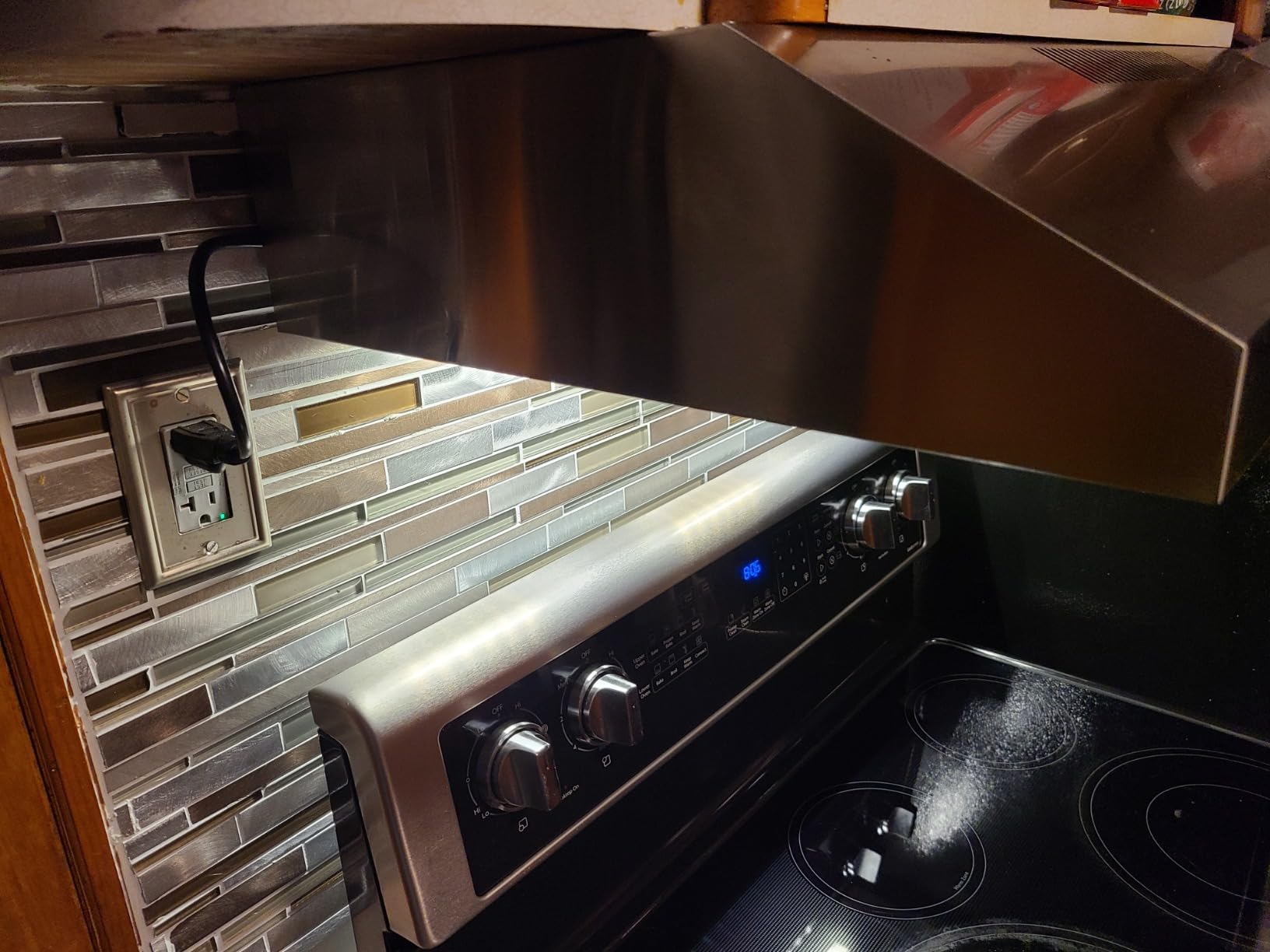 36 inch Island Range Hood 1200 CFM, Stainless Steel range hood customer photo 2