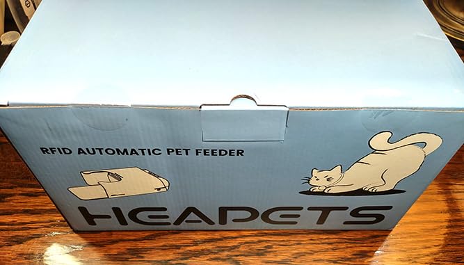 HEAPETS RFID Automatic Cat Feeder with Collar Sensor, Anti-Stealing Food Dispenser with Sealed Lid for Wet Dry Food and Different Diet for Multi-Pet Home, Auto Pet Feeder for Cats & Small Dogs, White customer photo 2