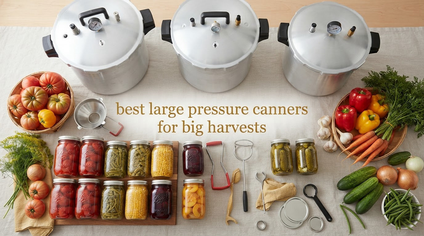 best large pressure canners for big harvests
