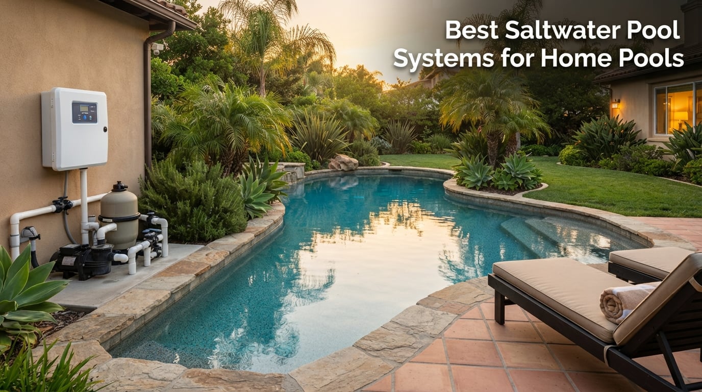 Best Saltwater Pool Systems for Home Pools